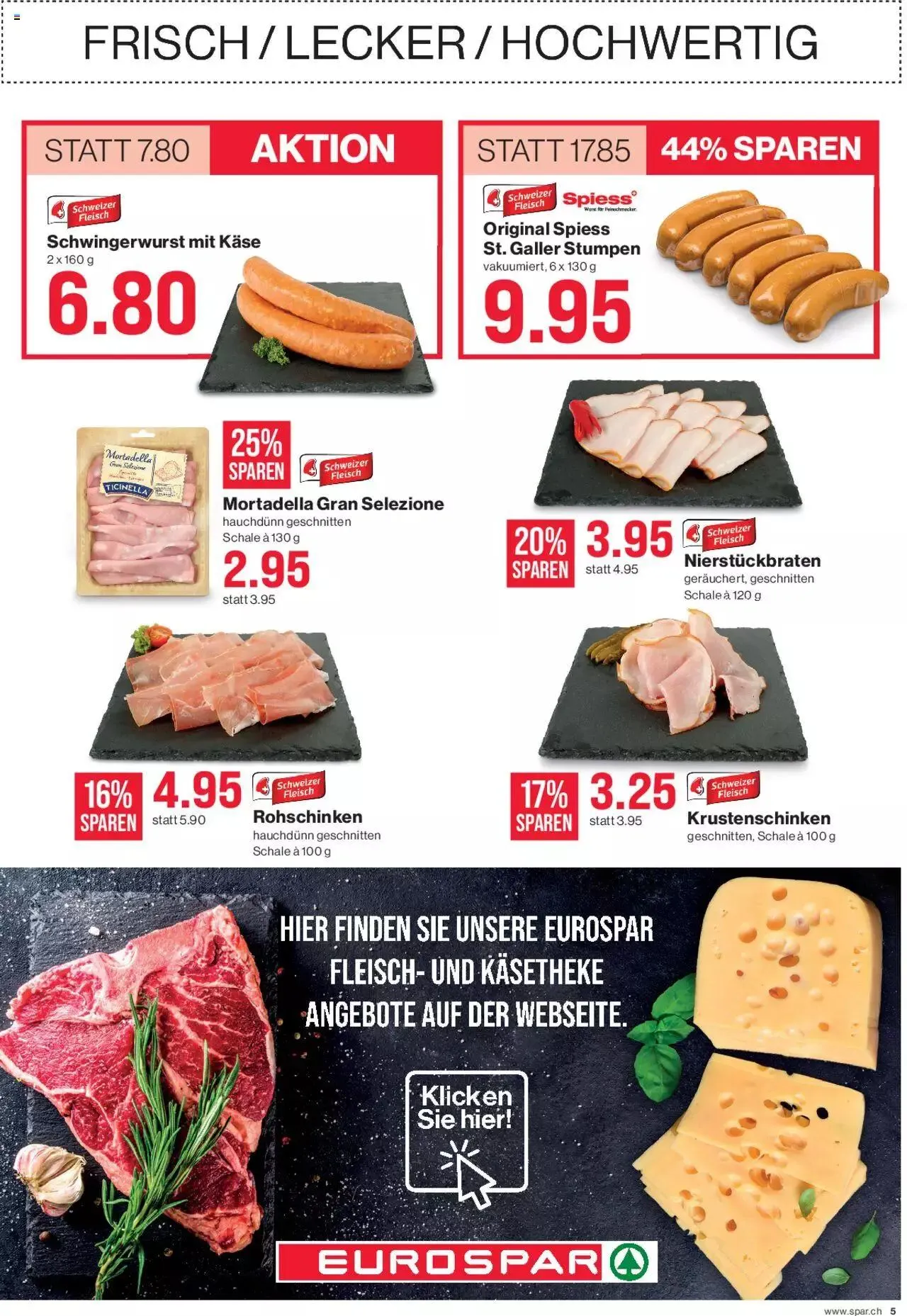 SPAR Aktionen von 23. Mai bis 29. Mai 2024 - Prospekt seite  5