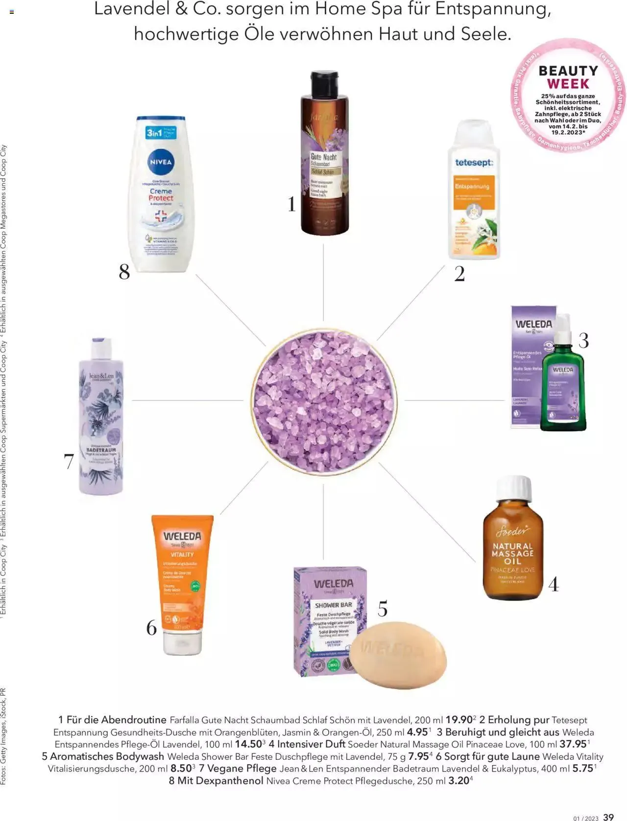 Coop -Beauty & Life von 16. Februar bis 31. Dezember 2023 - Prospekt seite  39