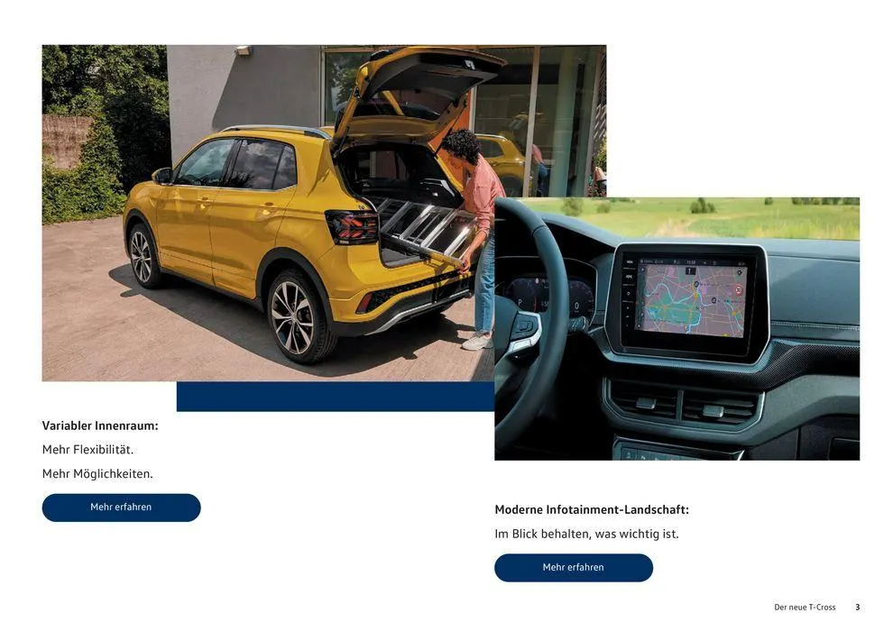 Der T-Cross von 16. Januar bis 31. Dezember 2024 - Prospekt seite  3