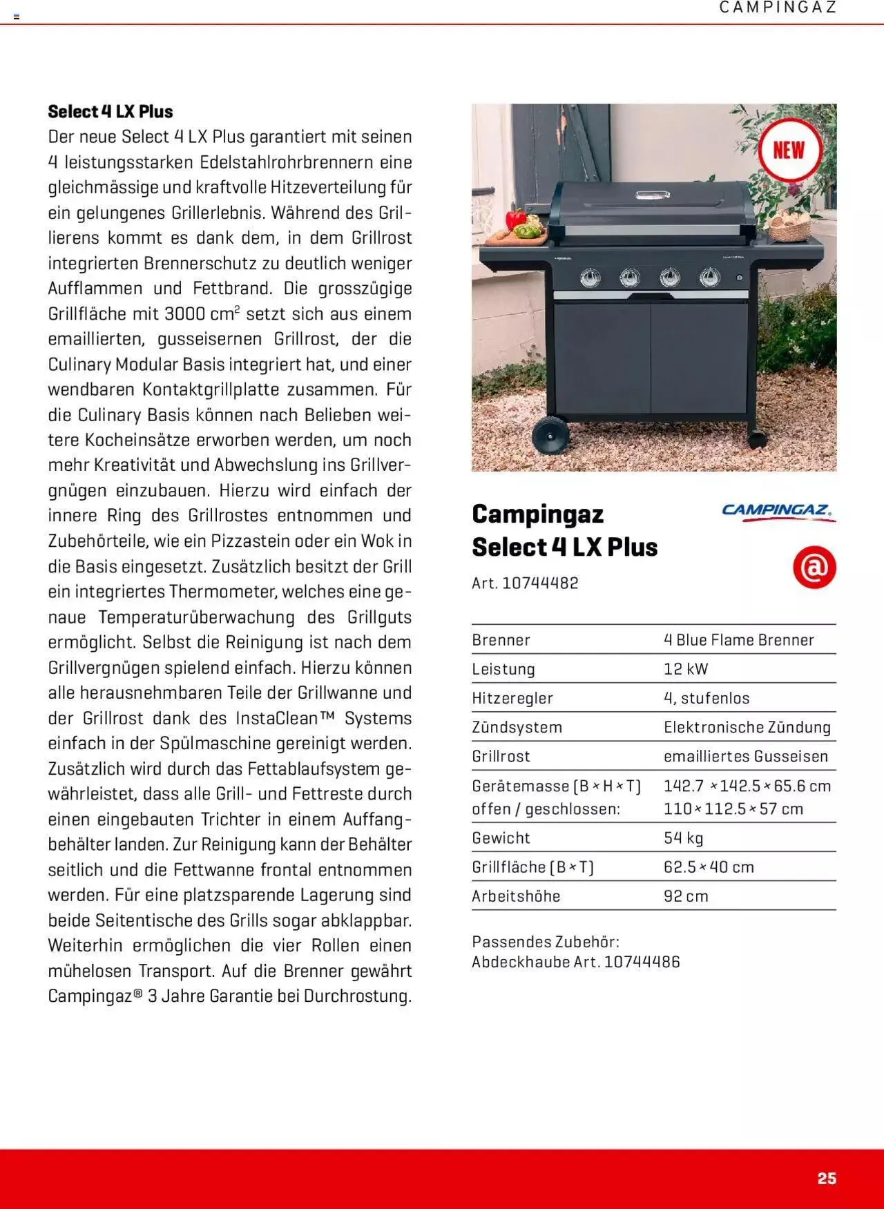 Interdiscount Grill Prospekt von 13. März bis 31. Dezember 2023 - Prospekt seite  25