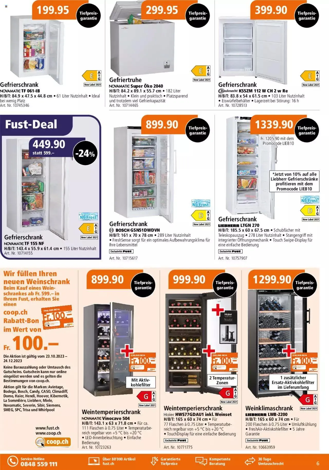 Fust Multimedia Post von 6. November bis 19. November 2023 - Prospekt seite  22
