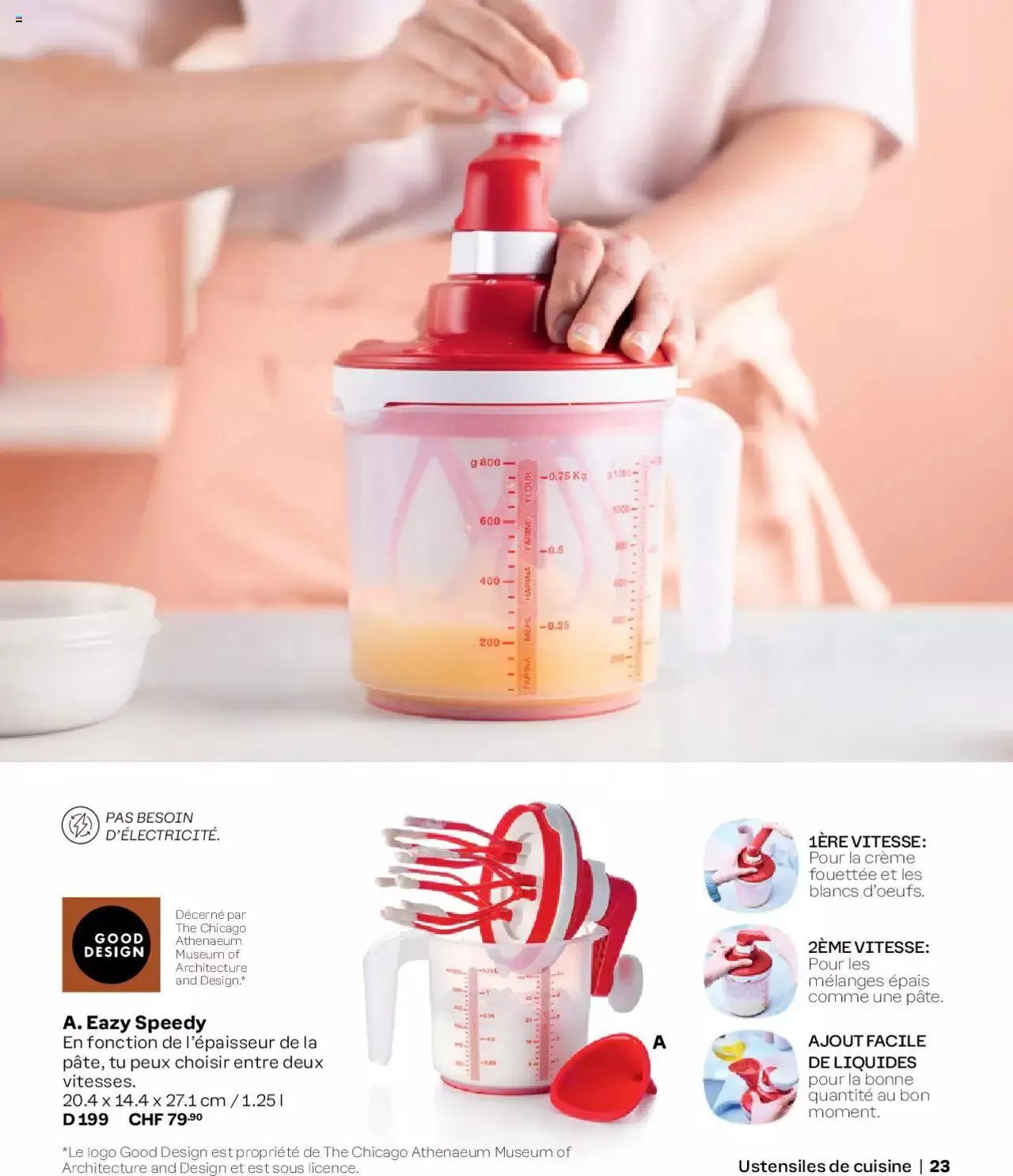 Tupperware Aktionen Frühling / Sommer 2024 von 5. März bis 31. Dezember 2024 - Prospekt seite  23