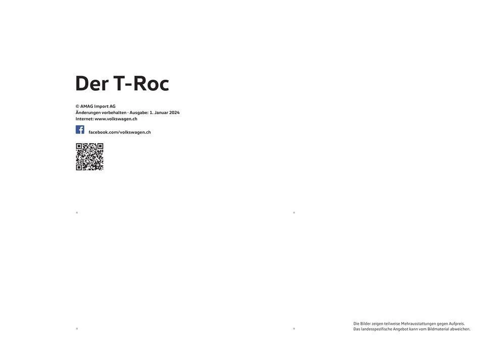 Der T-Roc von 16. Januar bis 31. Dezember 2024 - Prospekt seite  36