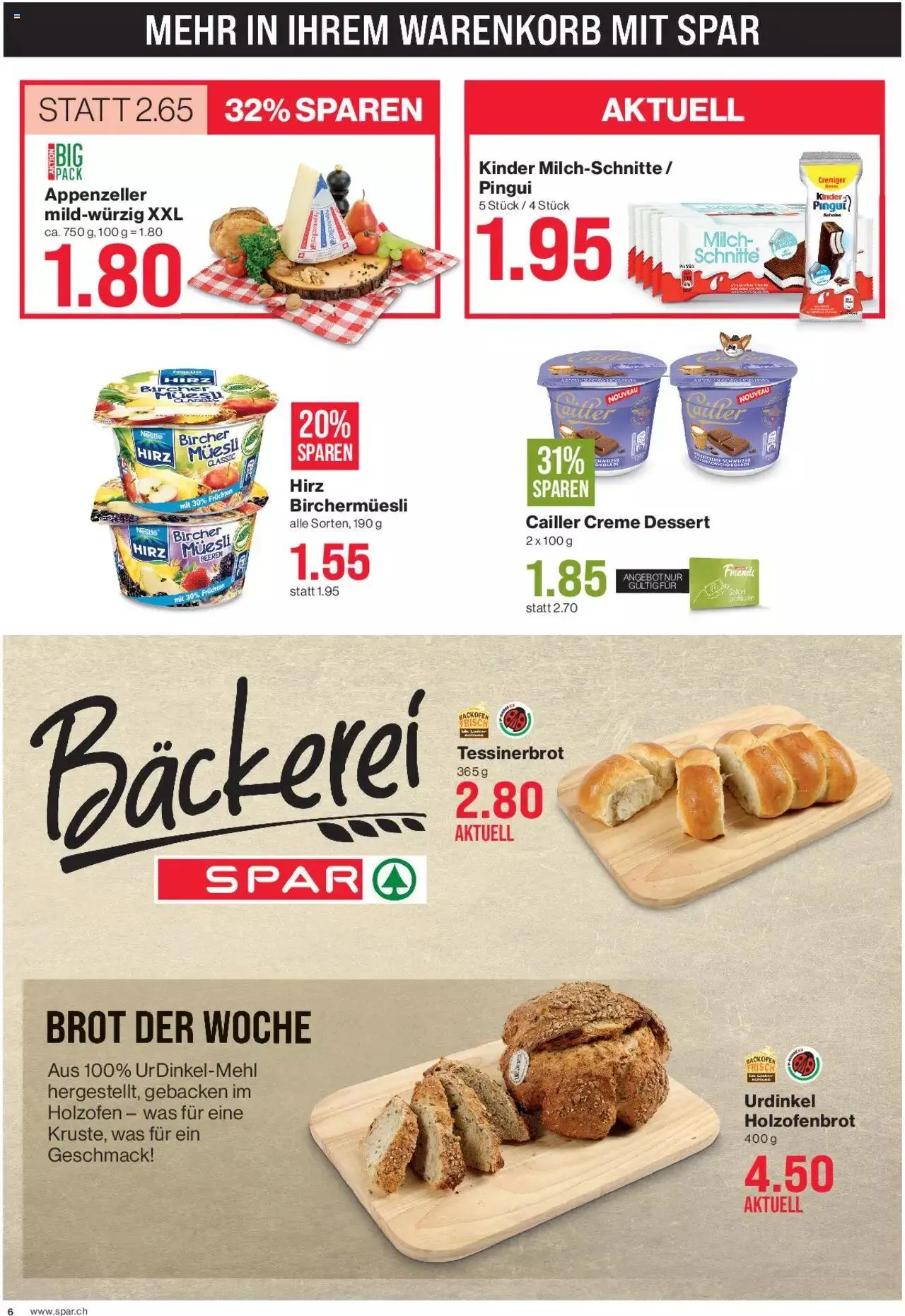SPAR Aktionen von 21. September bis 27. September 2023 - Prospekt seite  6