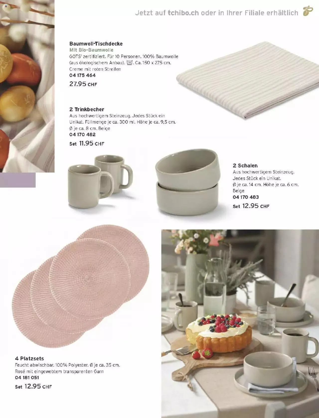 Tchibo Aktionen von 15. März bis 31. Dezember 2024 - Prospekt seite  31