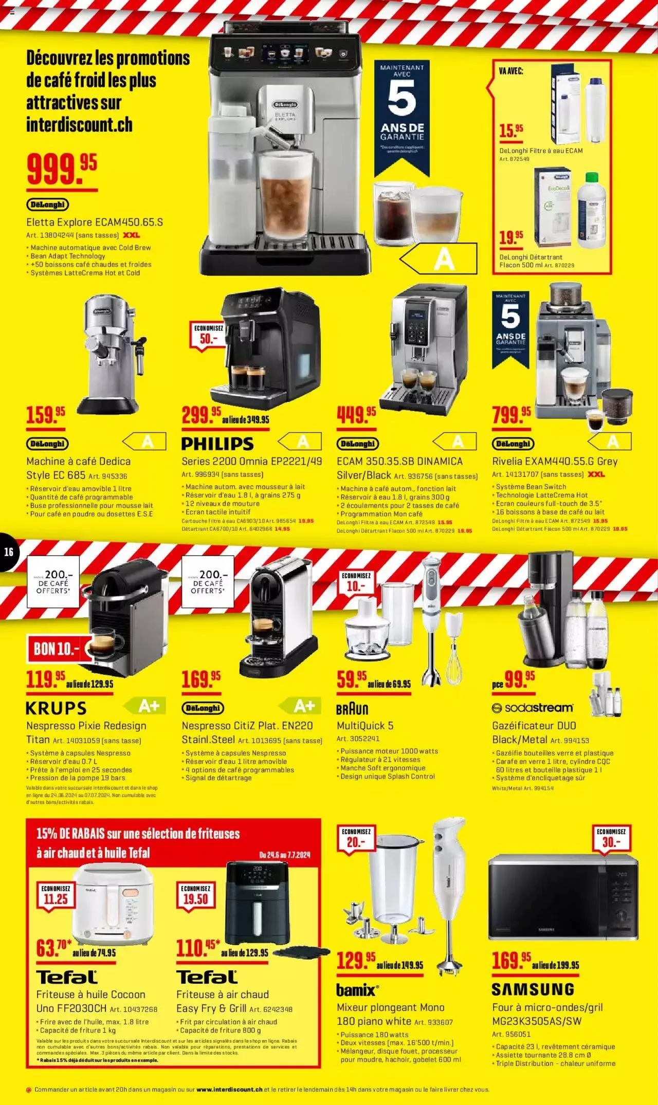 Interdiscount Aktionen FR von 24. Juni bis 7. Juli 2024 - Prospekt seite 16