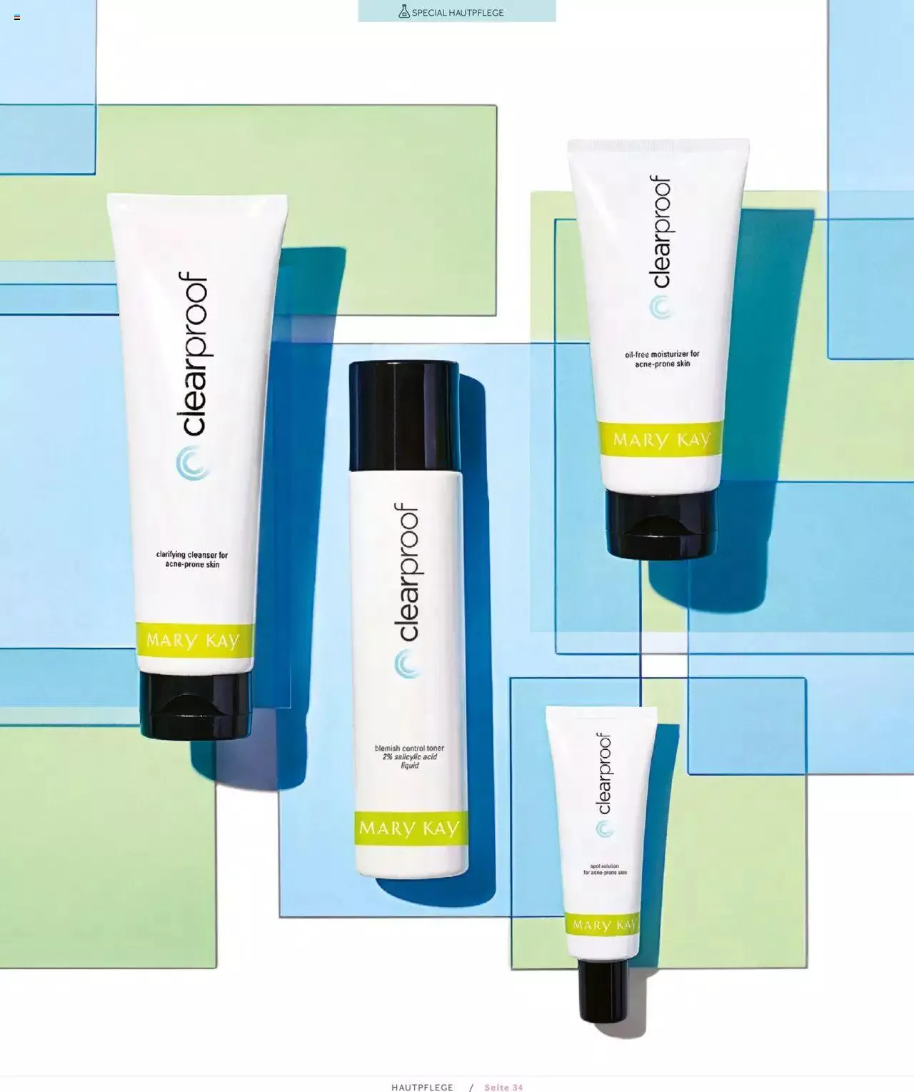 Mary Kay - Hautpflege von 1. April bis 31. Dezember 2023 - Prospekt seite  34