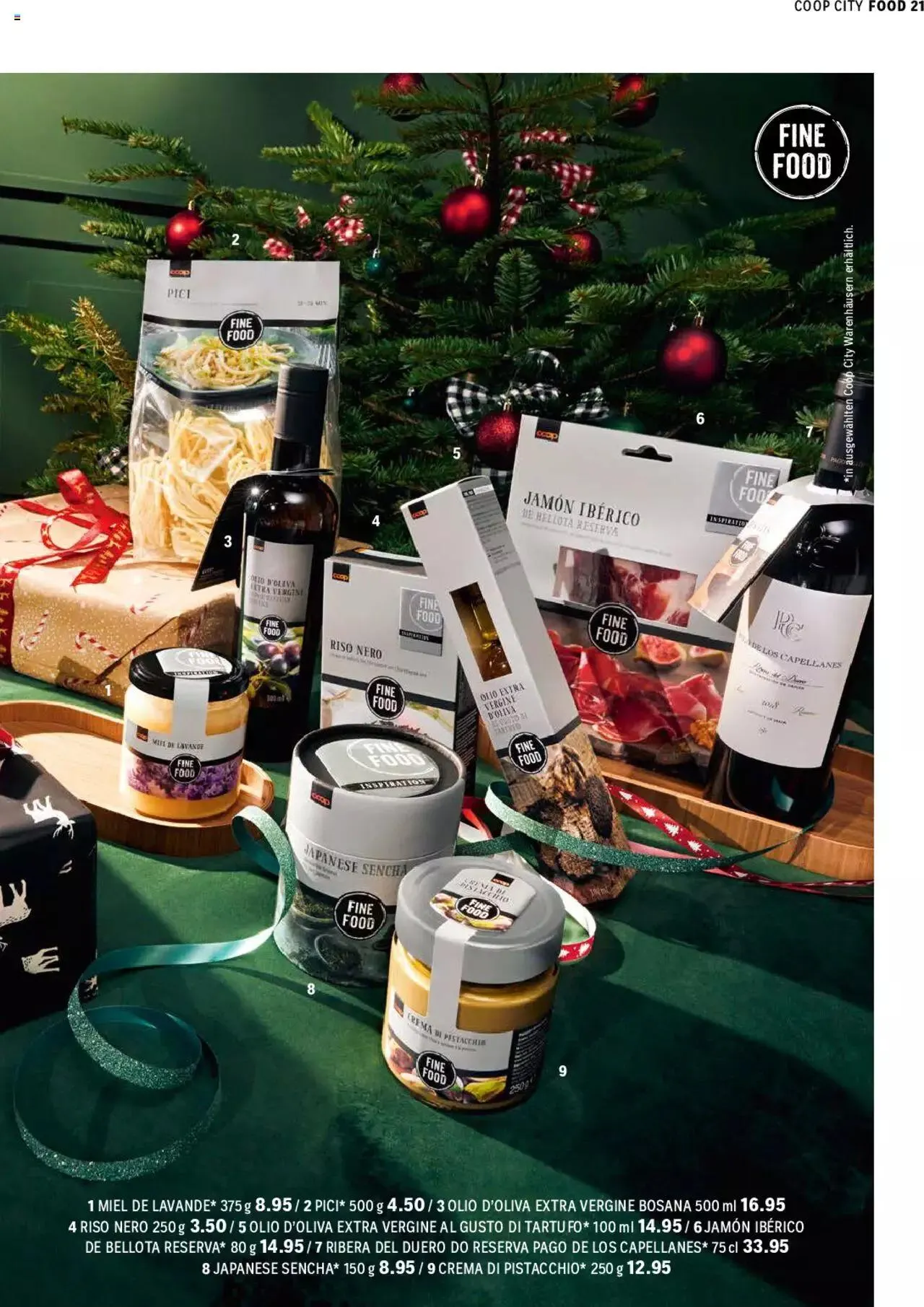 Coop City Aktionen Weihnachten von 28. November bis 17. Dezember 2023 - Prospekt seite 21