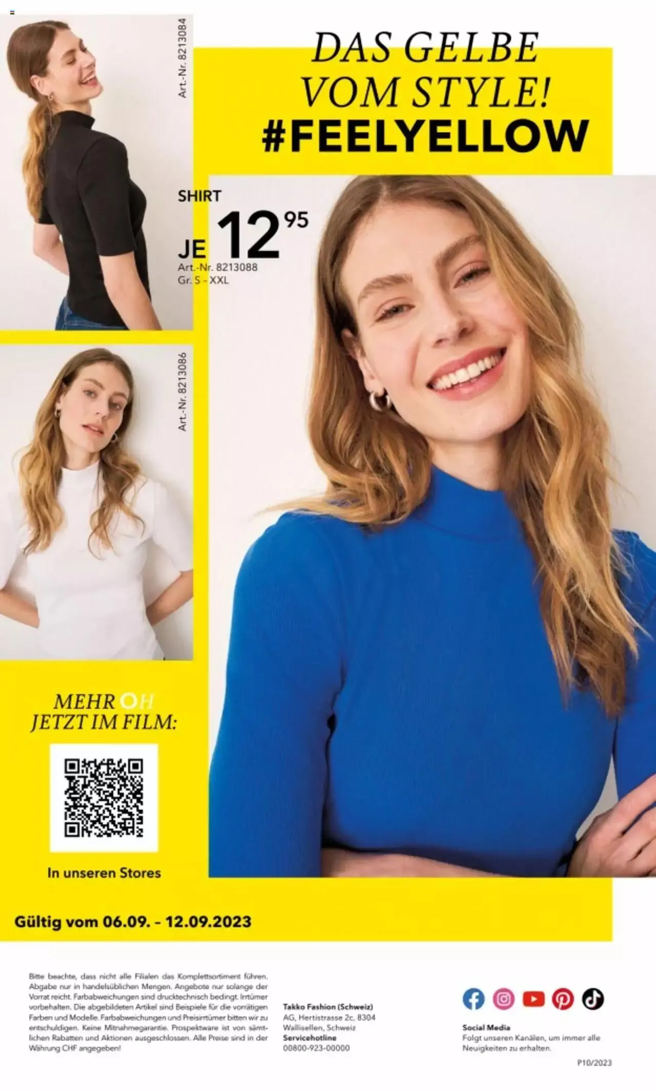 Takko Aktionen von 6. September bis 12. September 2023 - Prospekt seite  14