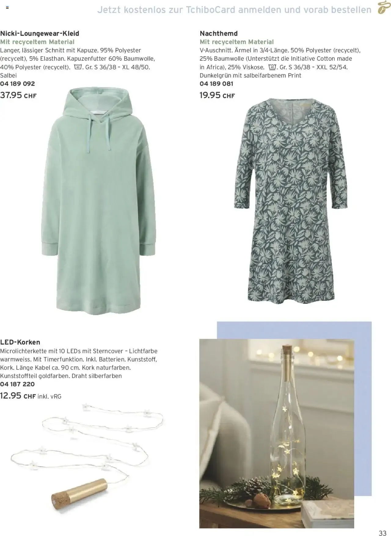 Tchibo Aktionen von 1. Oktober bis 31. Oktober 2024 - Prospekt seite 33