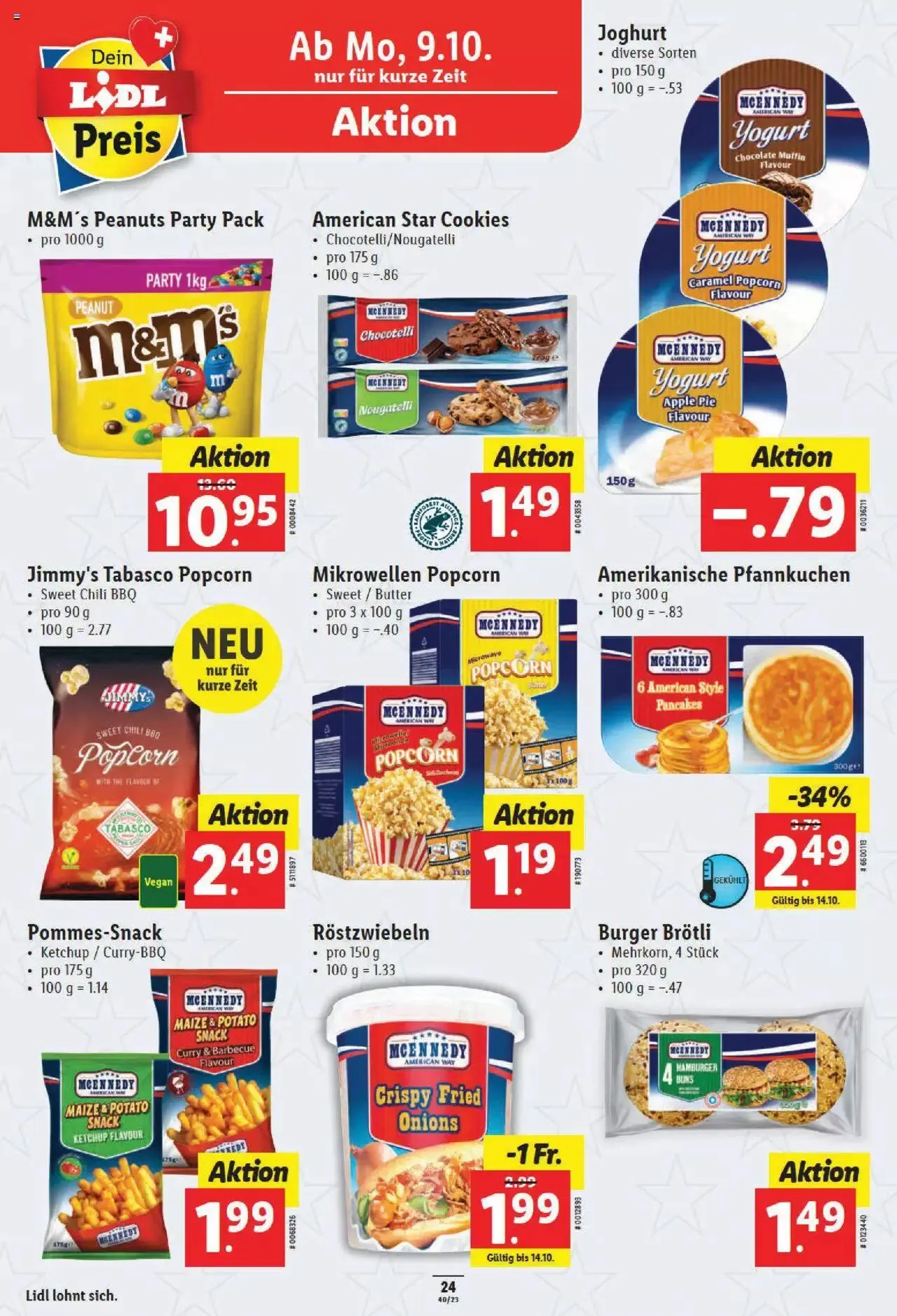 Lidl Aktionen von 5. Oktober bis 11. Oktober 2023 - Prospekt seite  24