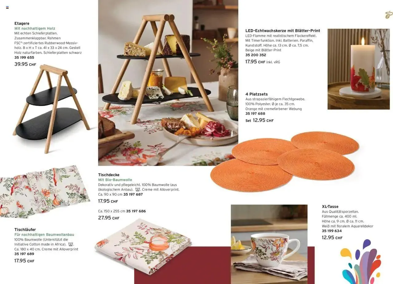 Tchibo Aktionen Filialen von 10. September bis 31. Dezember 2024 - Prospekt seite 10