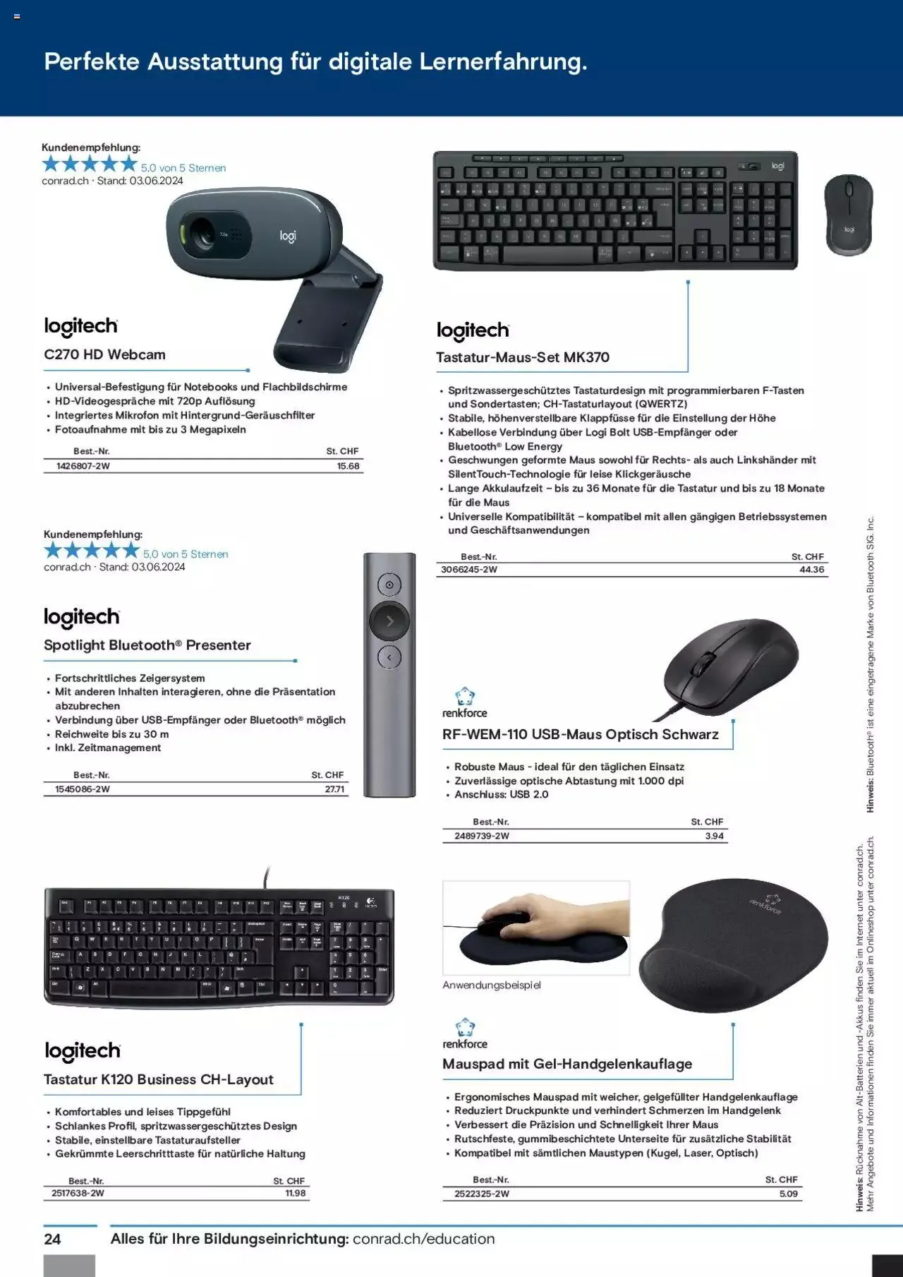 Conrad Aktionen Education von 17. Juni bis 9. Januar 2025 - Prospekt seite  26