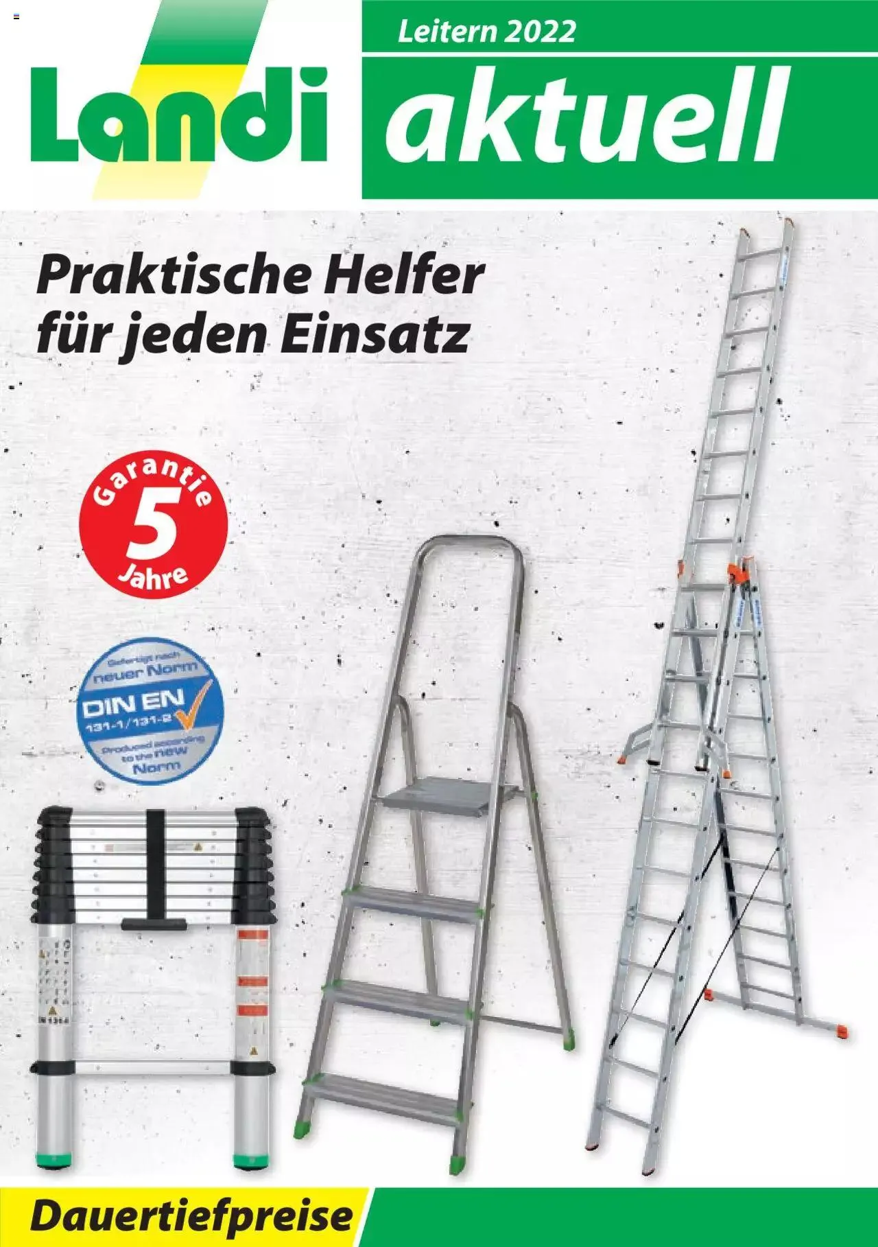 Landi - Leitern 2022 von 4. Februar bis 31. Dezember 2023 - Prospekt seite  1
