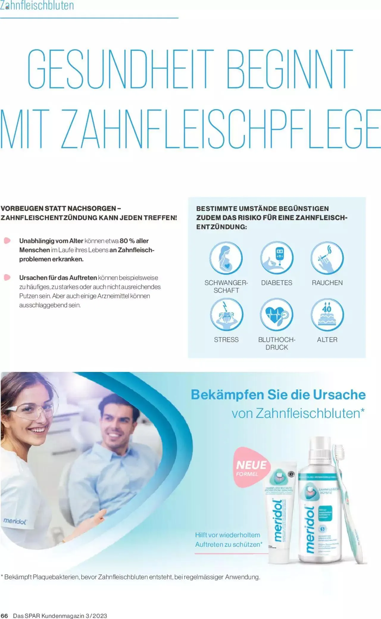 SPAR Kundenmagazin von 22. September bis 31. Dezember 2023 - Prospekt seite  66