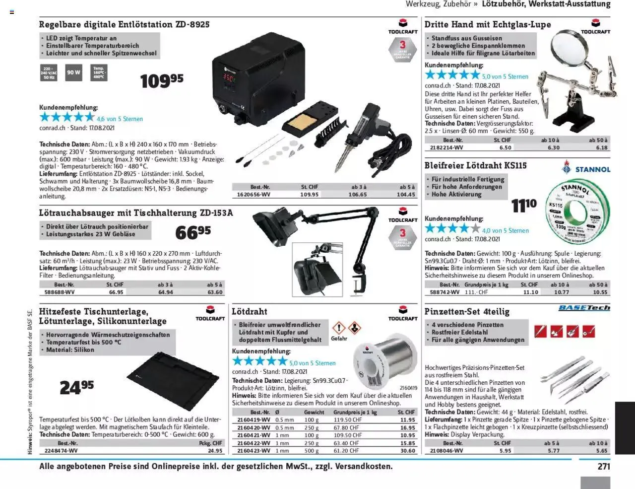 Conrad - Modellbahn 2021/22 von 1. Januar bis 31. Dezember 2023 - Prospekt seite  273