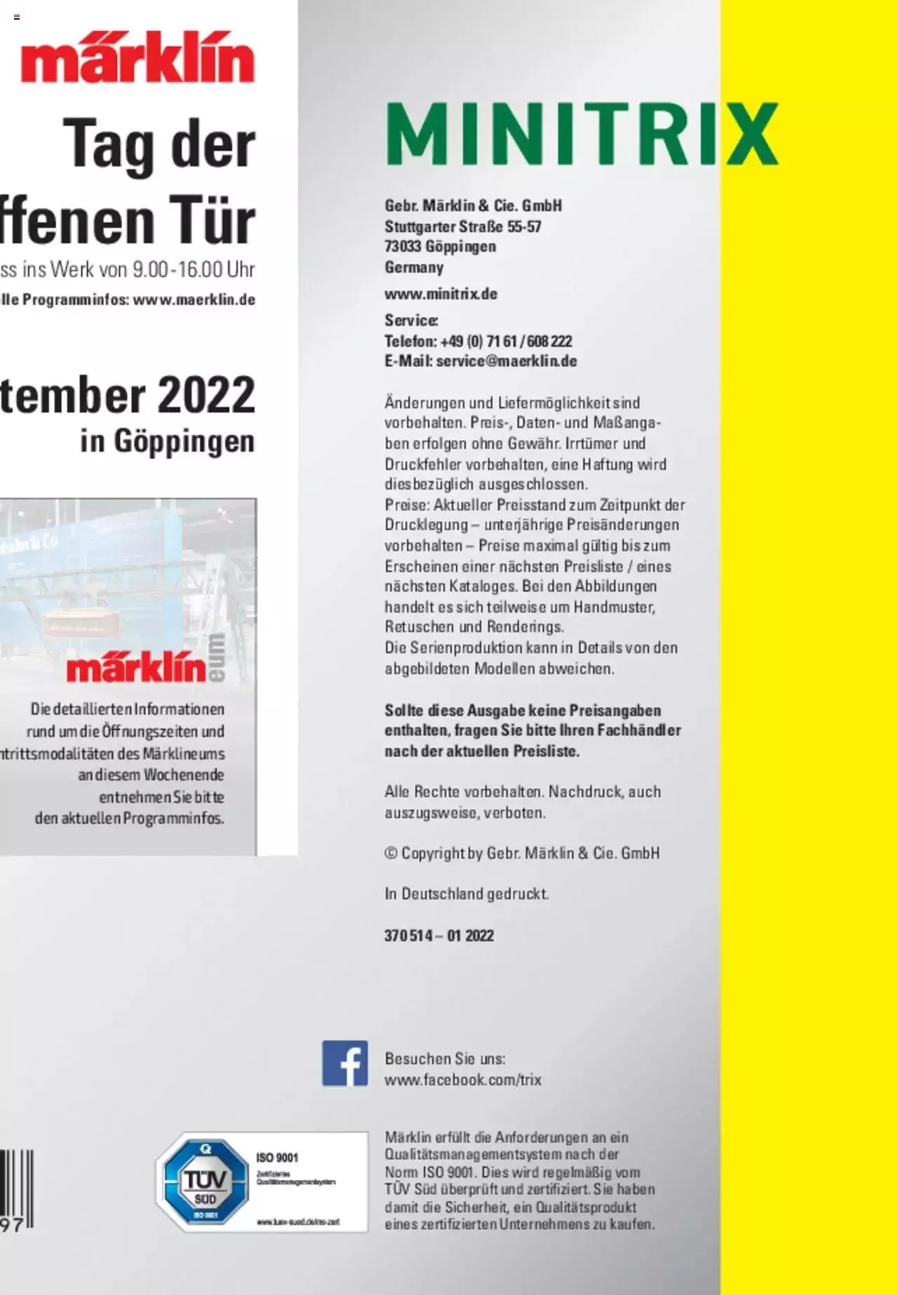 Conrad - TRIX H0 Neuheiten 2022 von 28. März bis 31. Dezember 2023 - Prospekt seite  104