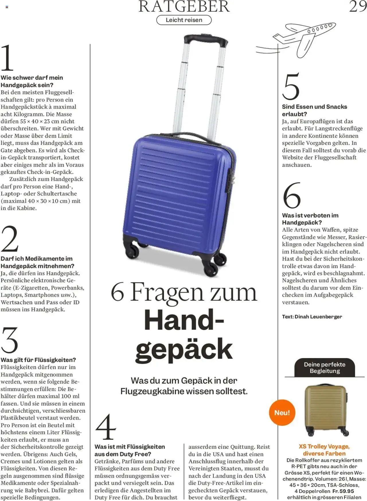 Migros - Magazin von 23. September bis 29. September 2024 - Prospekt seite  29