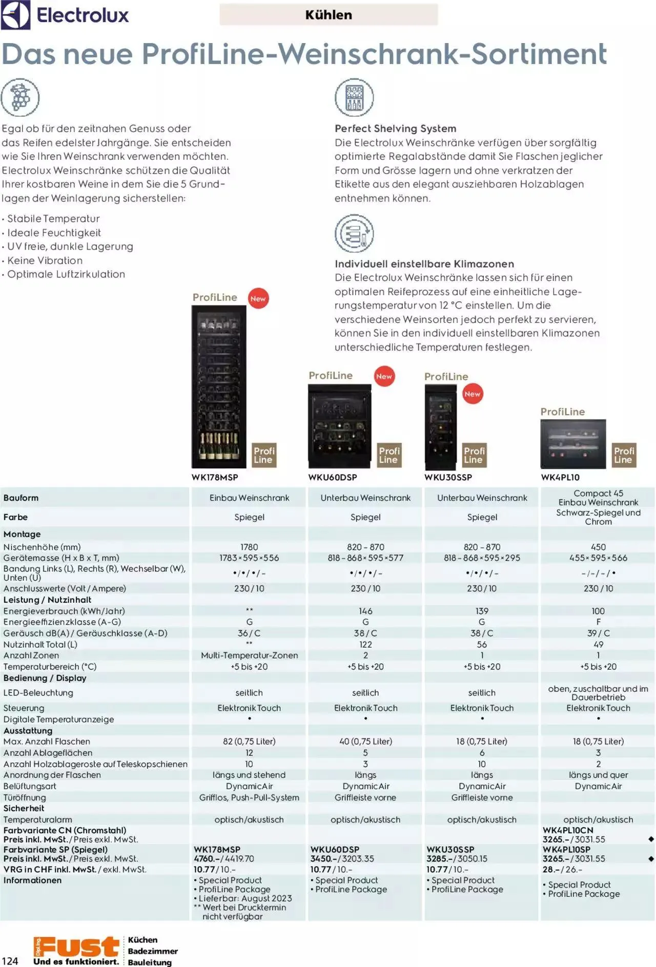 Fust - Küchenmagazin - Riesenauswahl von 22. Februar bis 31. Dezember 2023 - Prospekt seite  124