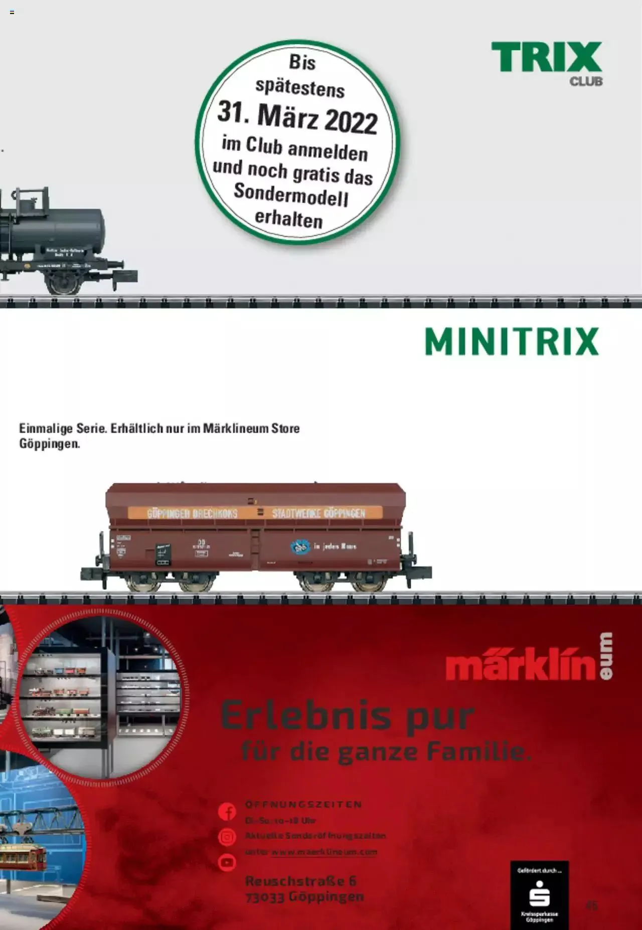 Conrad - TRIX H0 Neuheiten 2022 von 28. März bis 31. Dezember 2023 - Prospekt seite  94