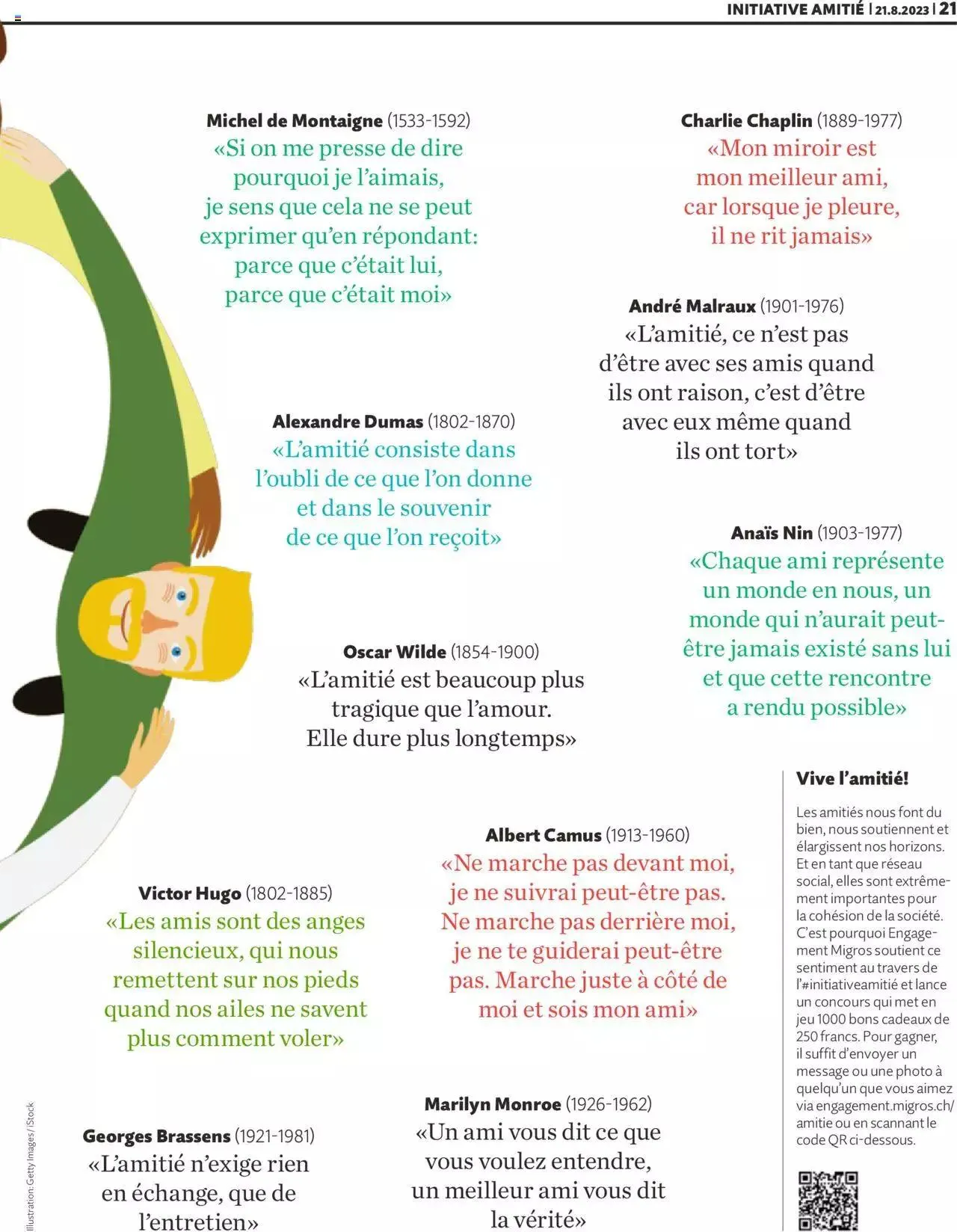 Migros - Magazin FR von 21. August bis 31. Dezember 2023 - Prospekt seite  21