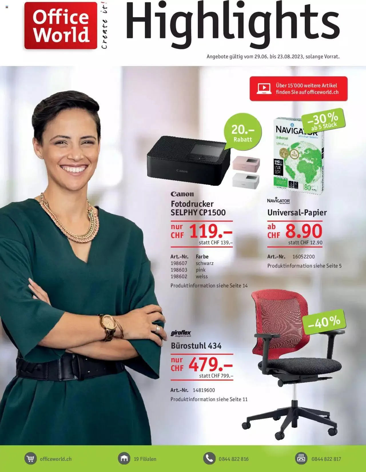Office World Aktionen - 0