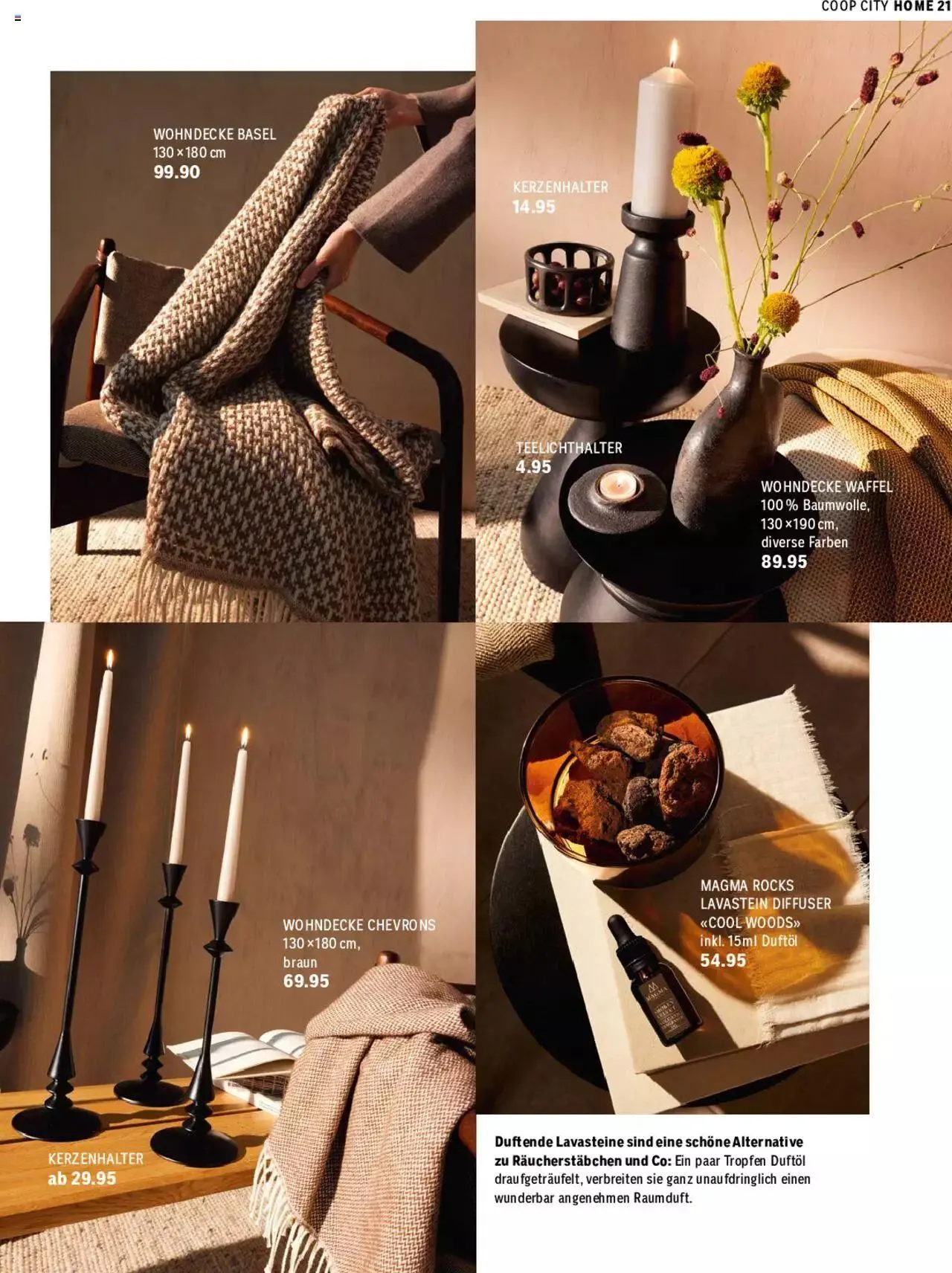 Coop City Magazin von 19. September bis 8. Oktober 2023 - Prospekt seite 21