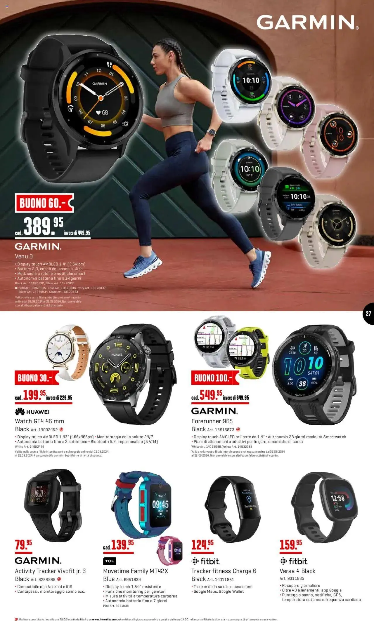 Interdiscount Prospetto von 2. September bis 22. September 2024 - Prospekt seite 27