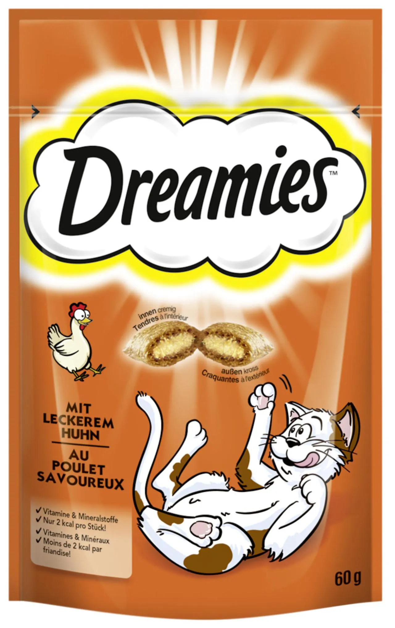 Dreamies mit Huhn