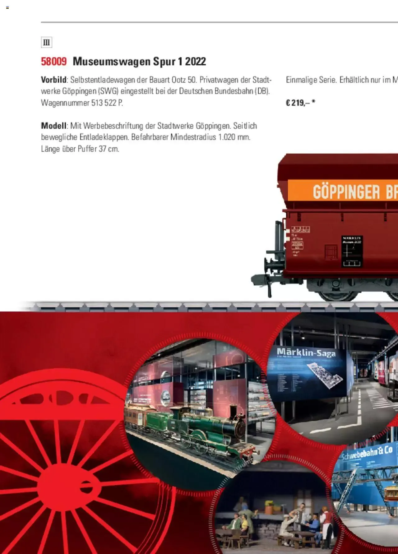 Conrad - Märklin Neuheiten 2022 von 28. März bis 31. Dezember 2023 - Prospekt seite  285