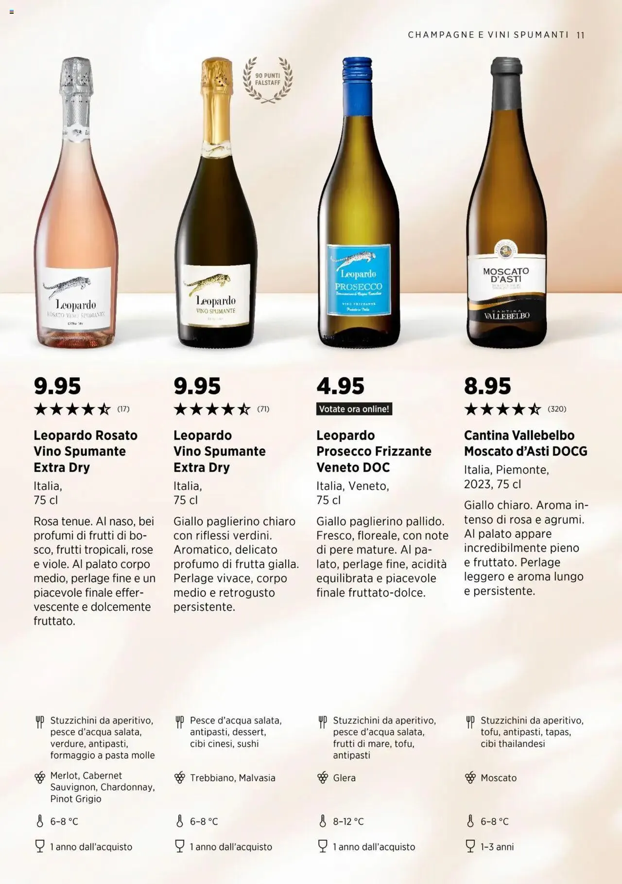 Denner Aktionen Guida dei vini 2024/2025 von 11. September bis 31. Dezember 2024 - Prospekt seite 11