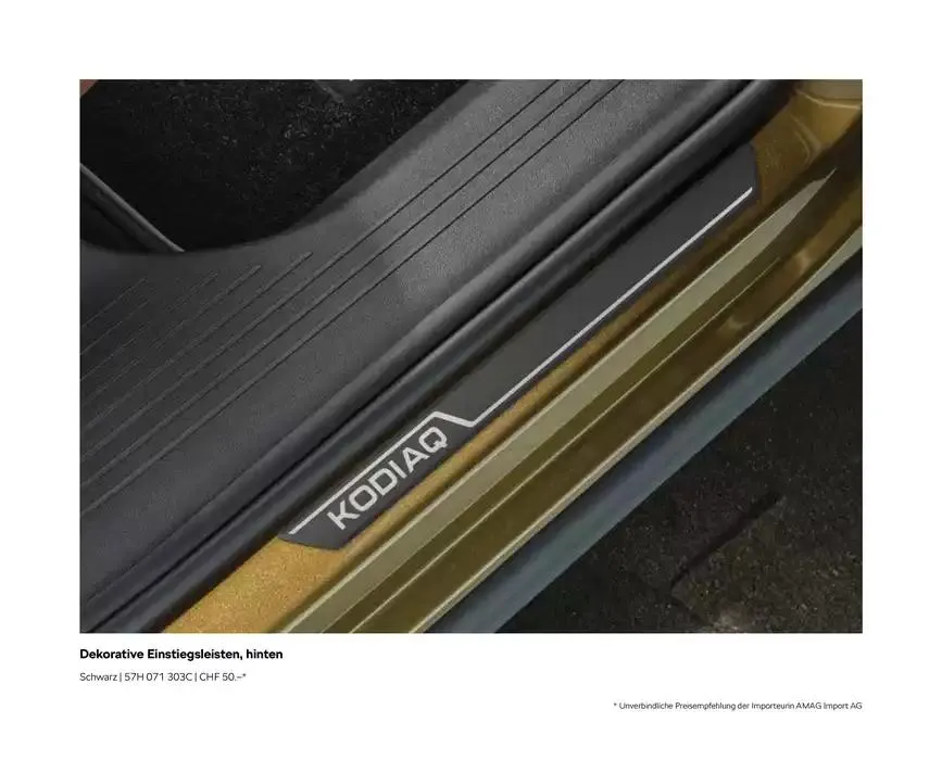 Prospekt Original Zubehör ® - New Kodiaq von 24. Oktober bis 7. November 2024 - Prospekt seite  7