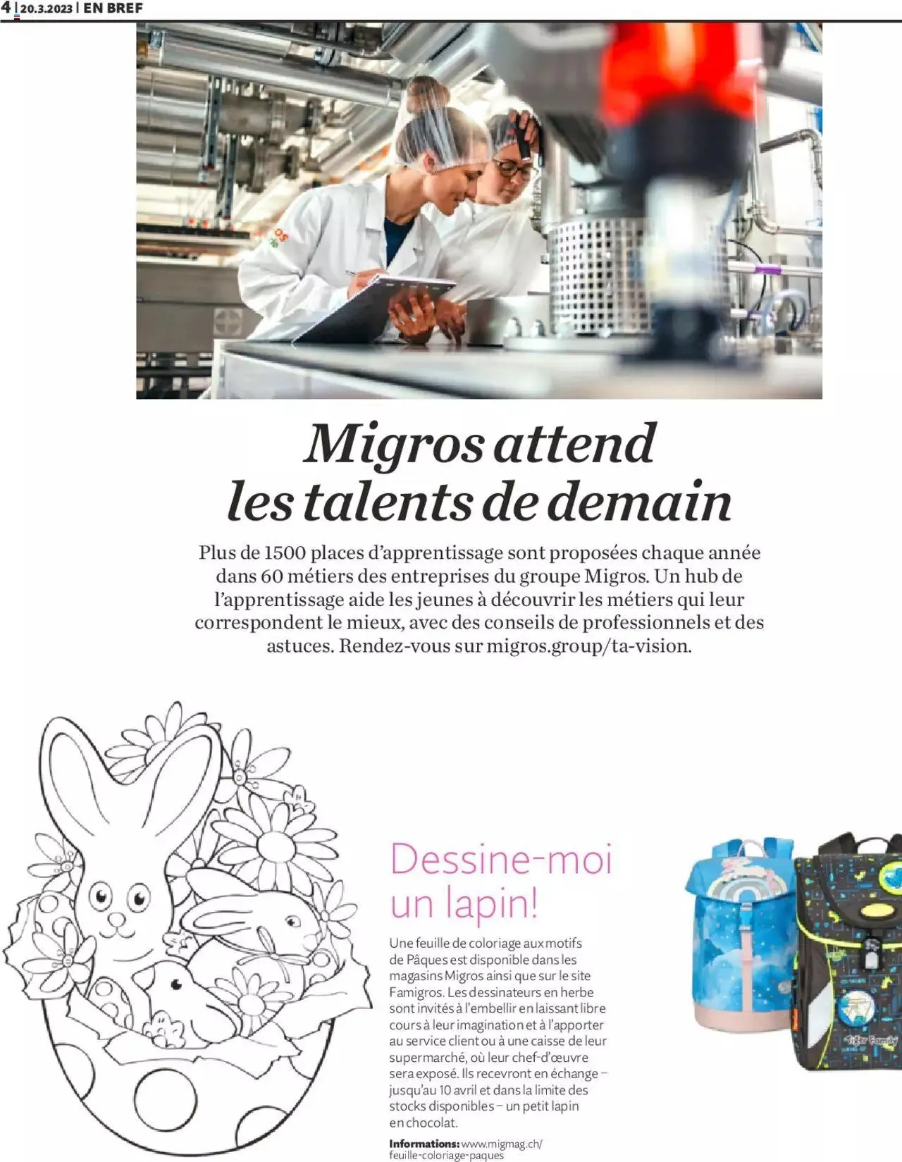 Migros Le guide du jardinier débutant von 20. März bis 31. Dezember 2023 - Prospekt seite 4