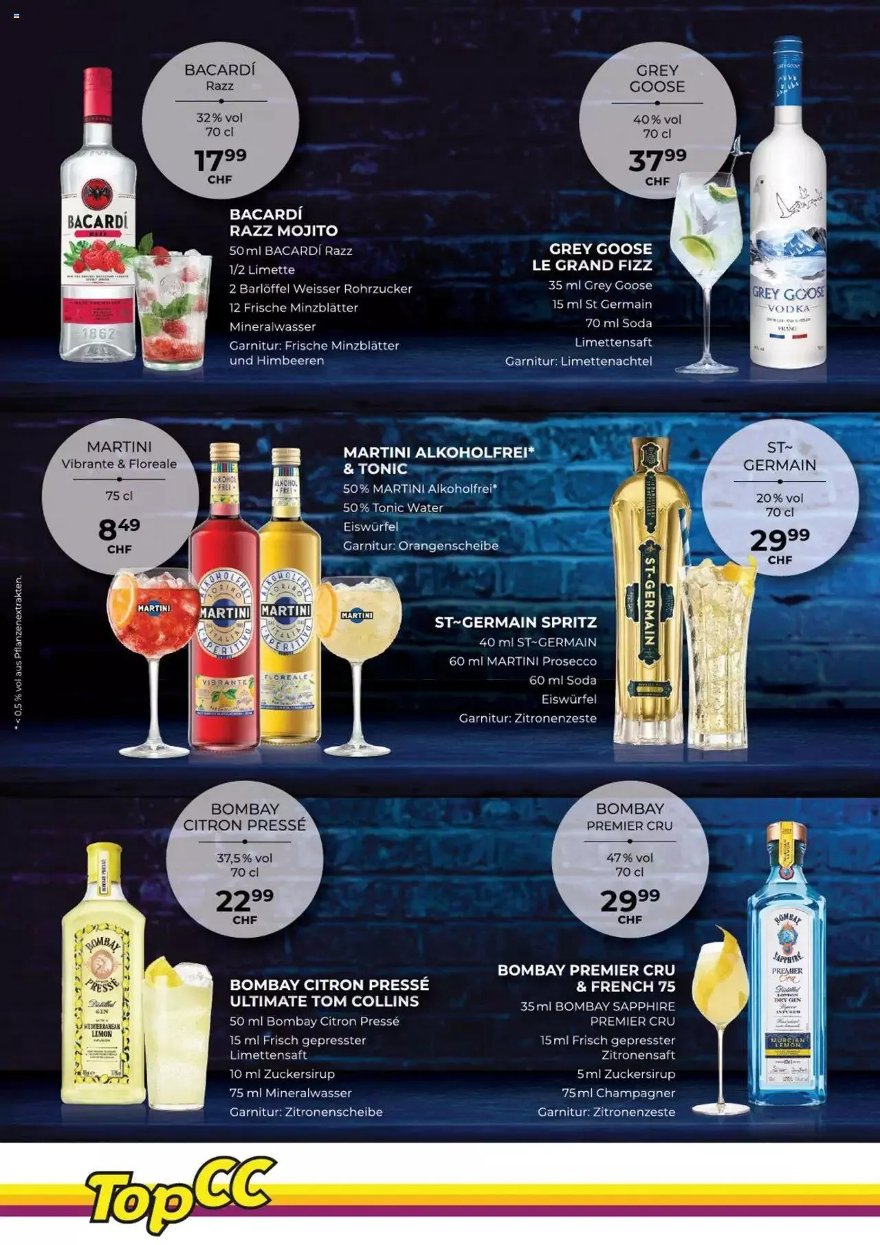 TopCC Aktionen Coctail Hits von 8. Mai bis 31. Dezember 2023 - Prospekt seite 2