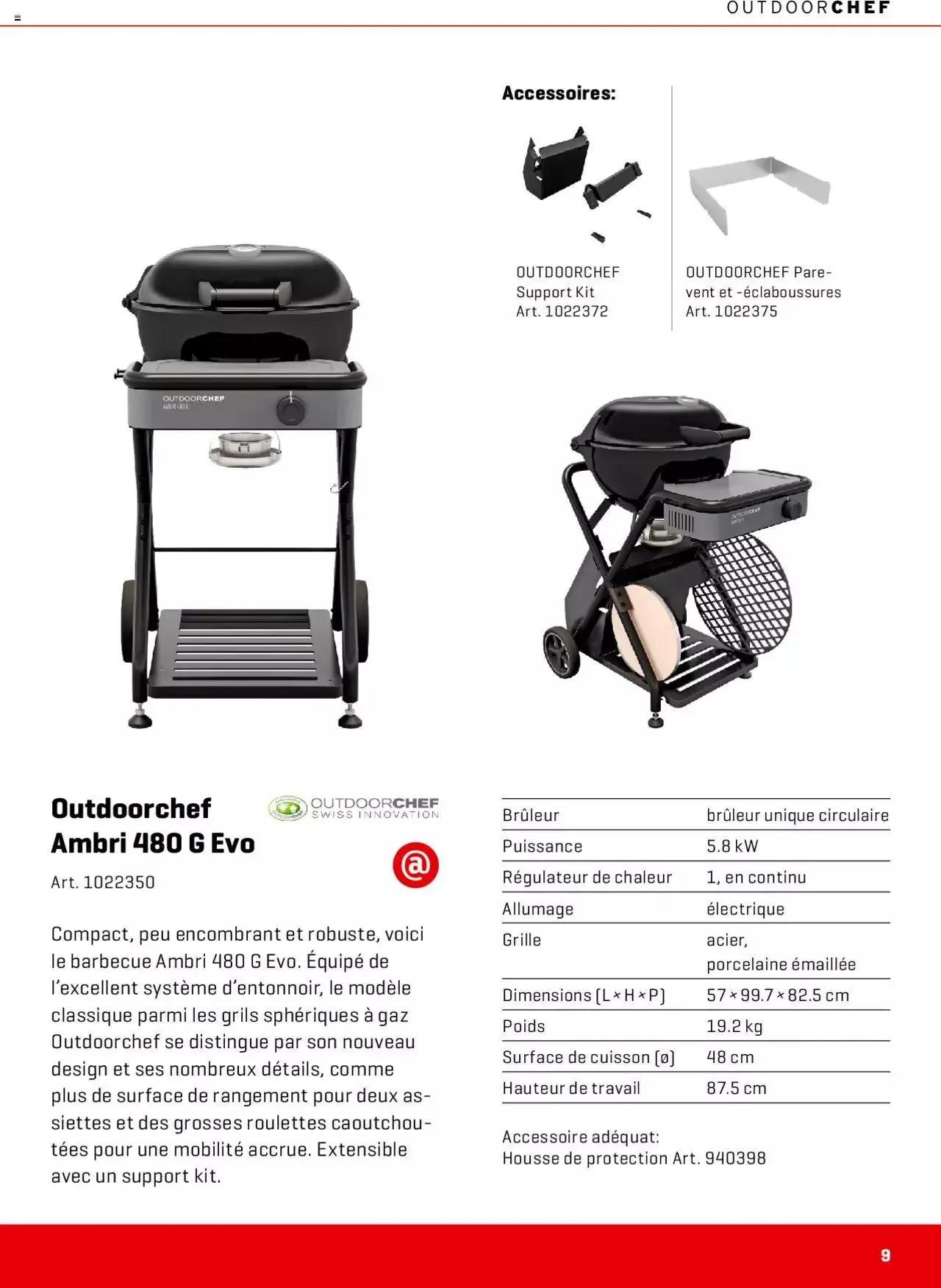 Interdiscount Prospectus Grill von 13. März bis 31. Dezember 2023 - Prospekt seite  9