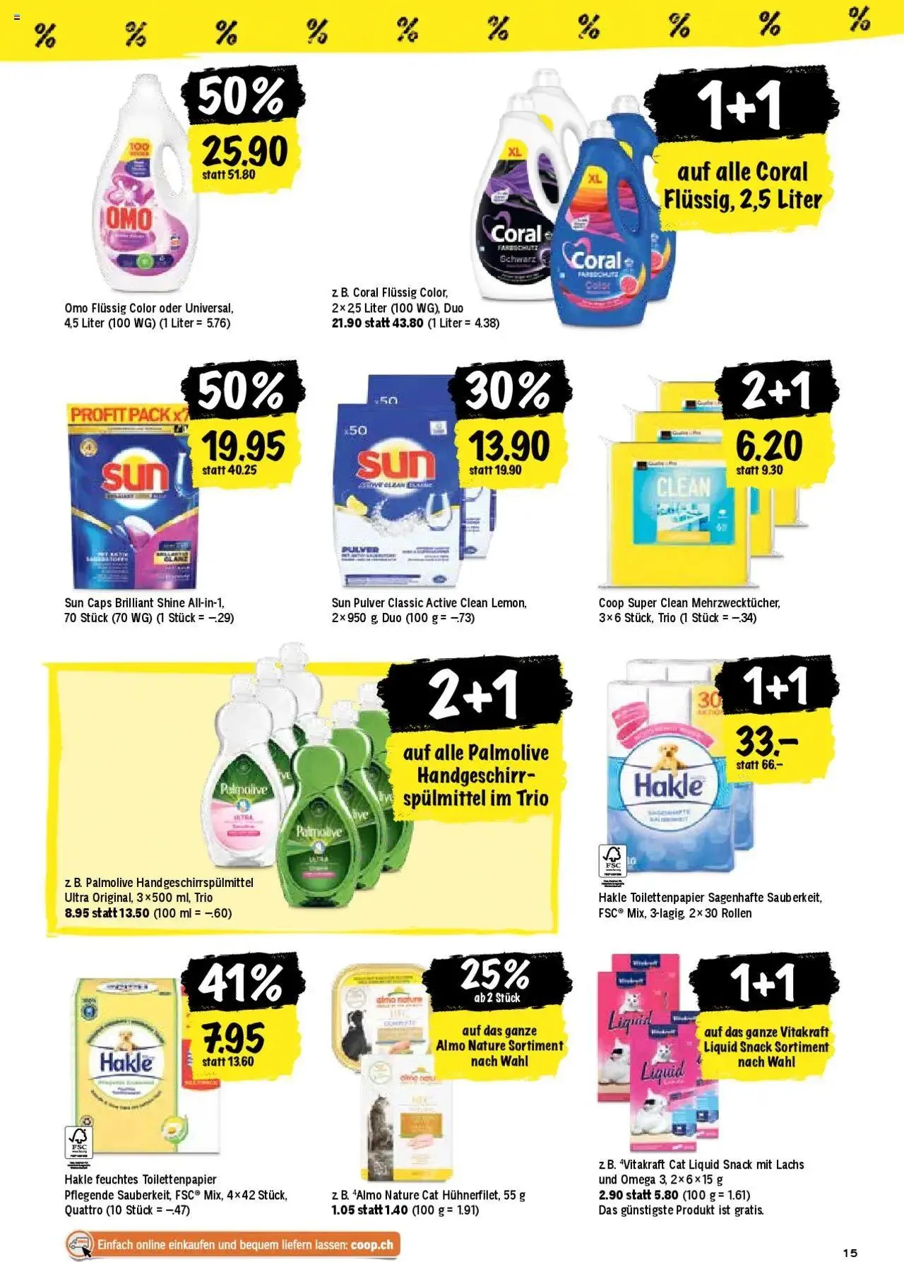 Coop Aktionen von 24. September bis 29. September 2024 - Prospekt seite  15