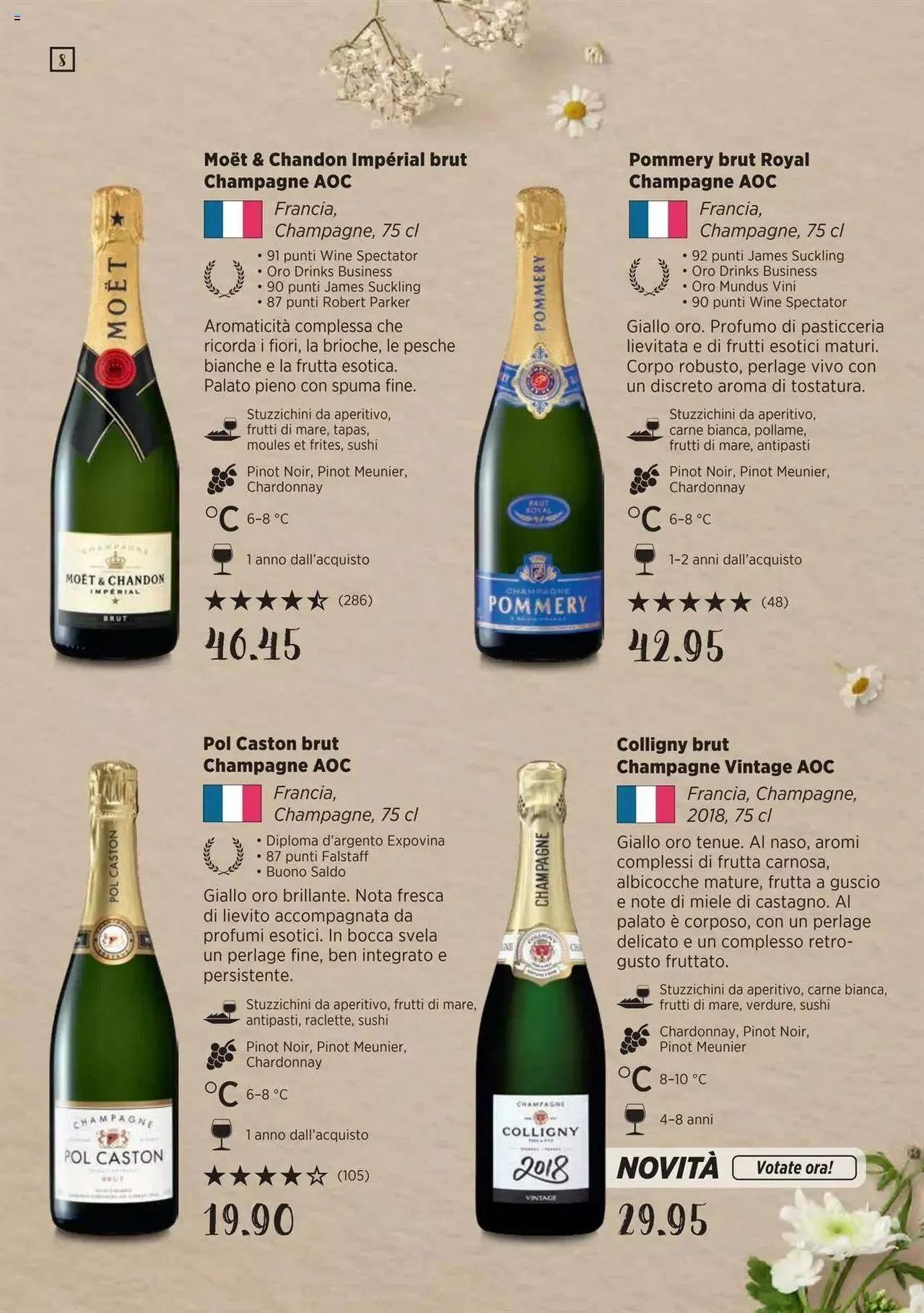 Denner Guida dei vini 2023 / 2024 IT von 11. September bis 31. Dezember 2023 - Prospekt seite  8