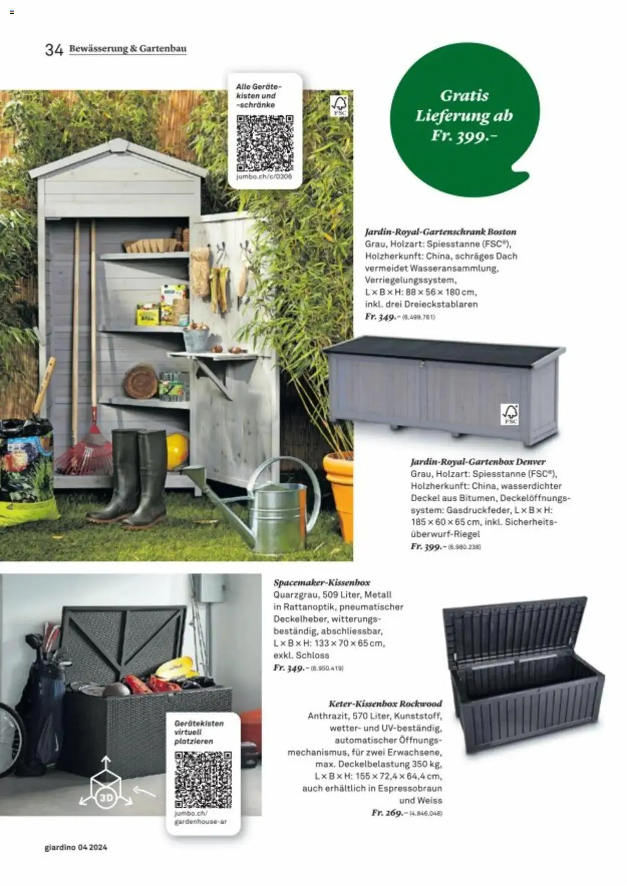 Jumbo Aktionen giardino von 21. Oktober bis 31. Dezember 2024 - Prospekt seite  34