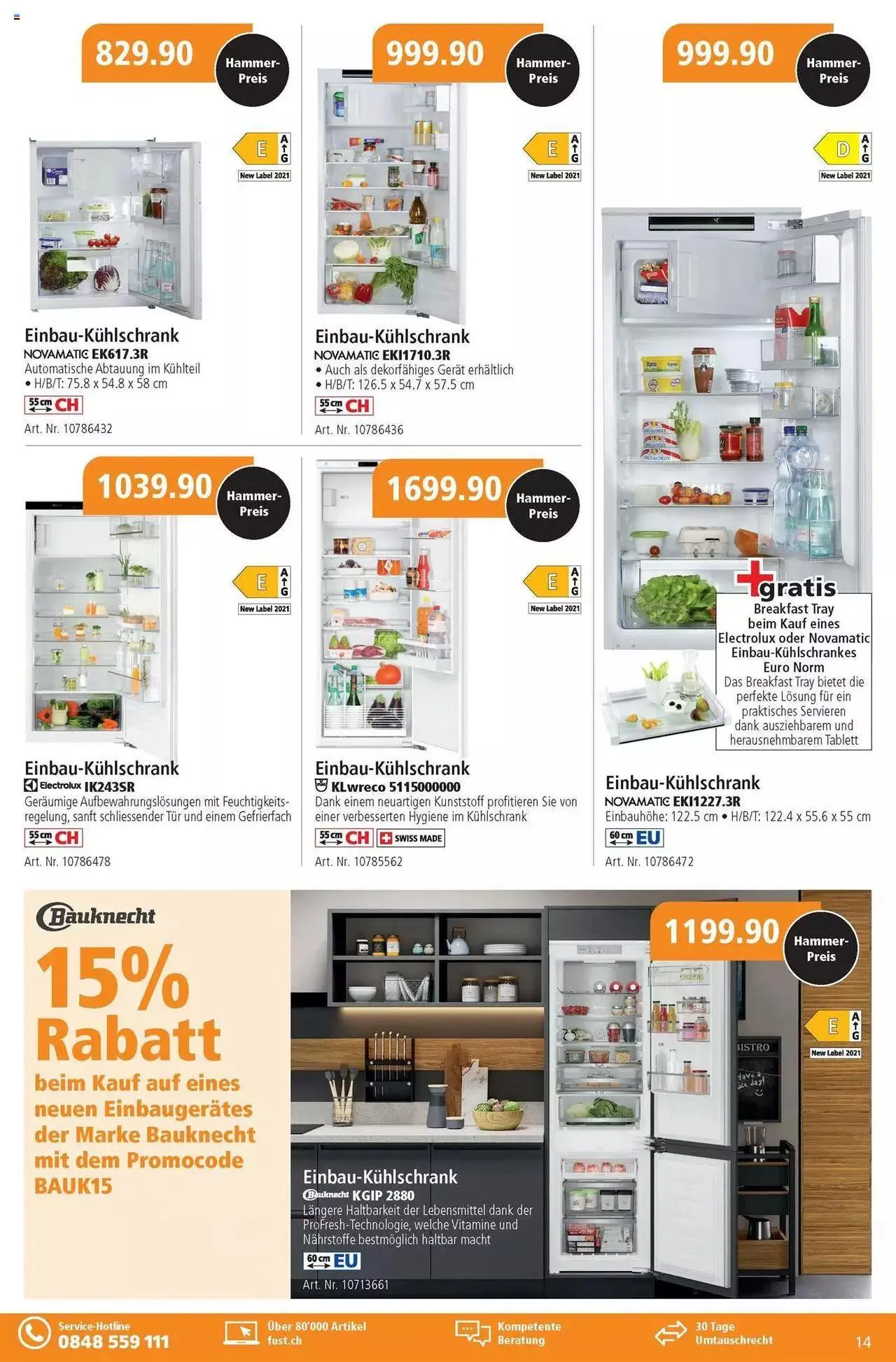 Fust Aktionen von 30. Mai bis 23. Juni 2024 - Prospekt seite 14