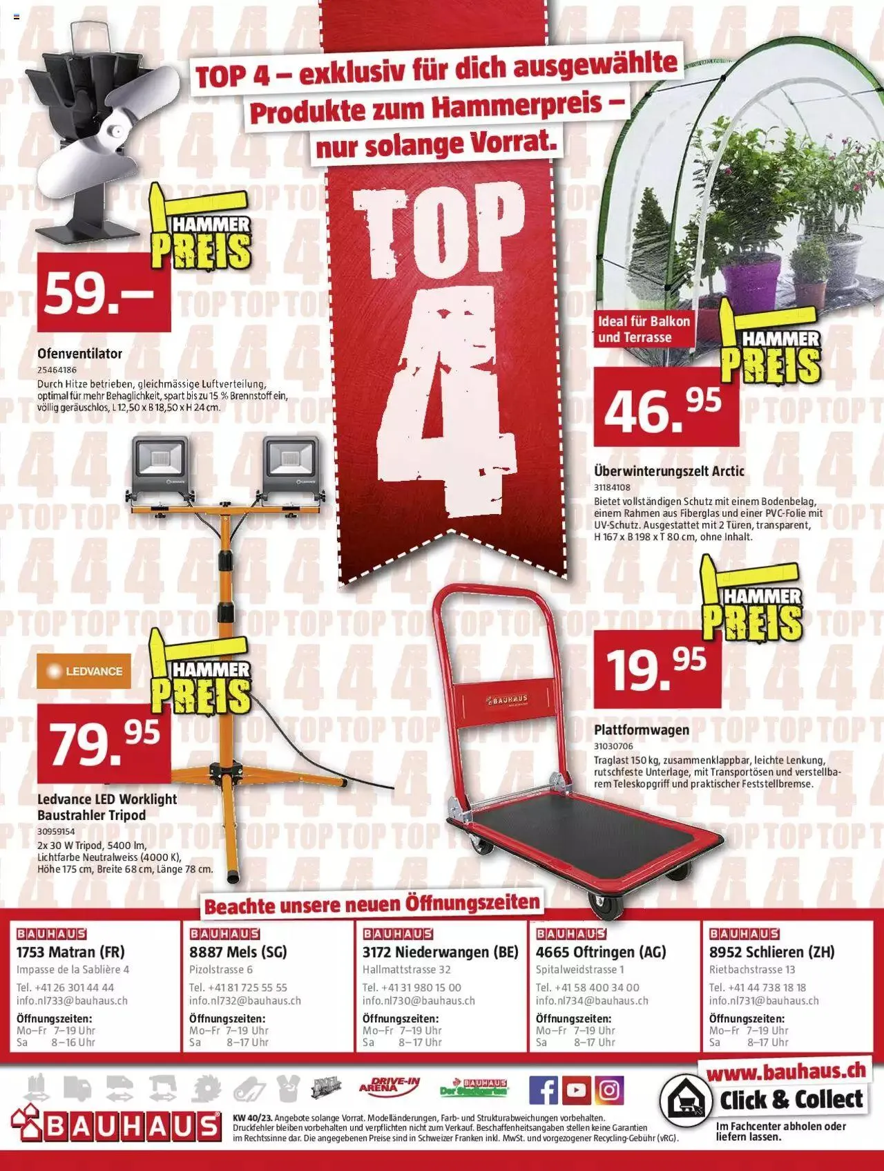 Bauhaus Aktionen von 2. Oktober bis 29. Oktober 2023 - Prospekt seite  32