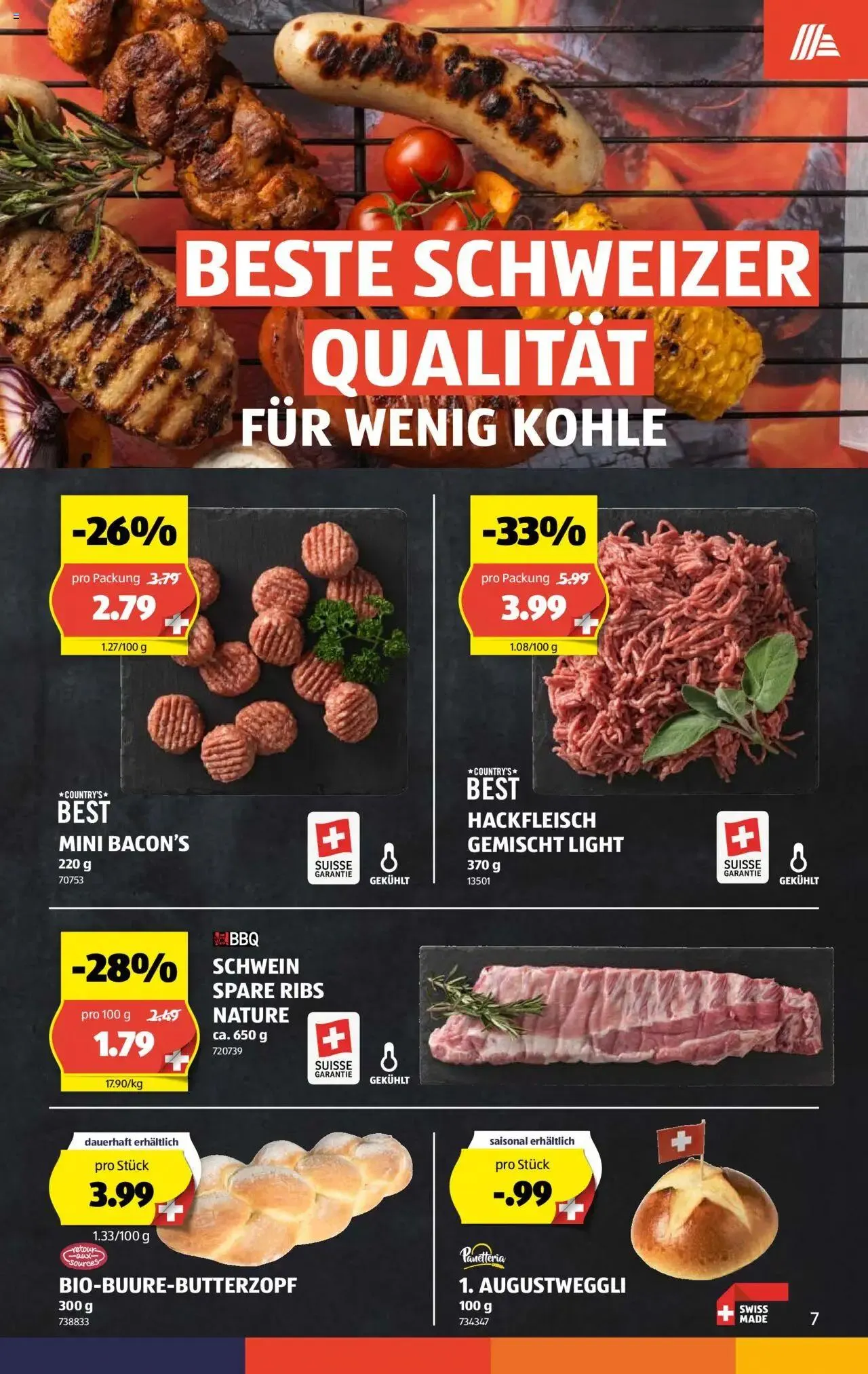 Aldi Aktionen von 11. Juli bis 17. Juli 2024 - Prospekt seite  7