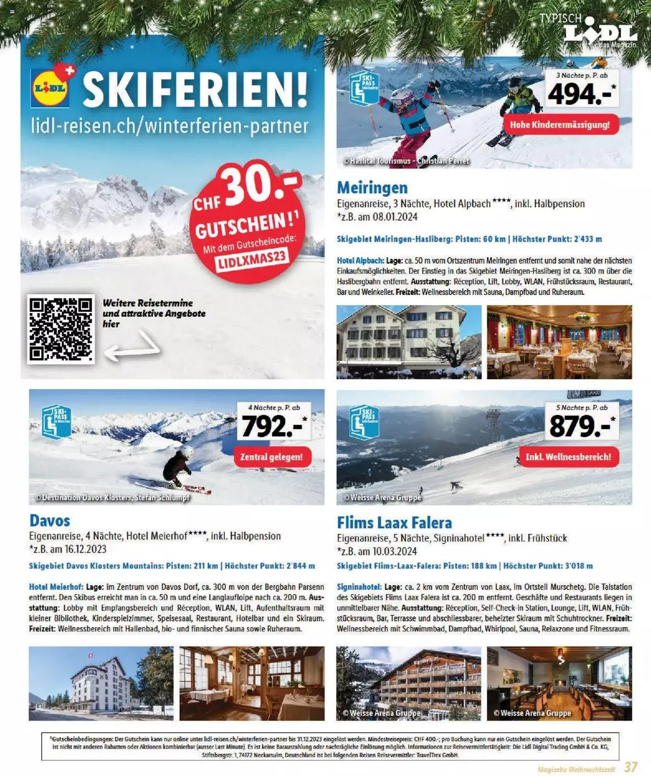 Lidl Magische Weihtnachstzeit von 2. November bis 31. Dezember 2023 - Prospekt seite 37