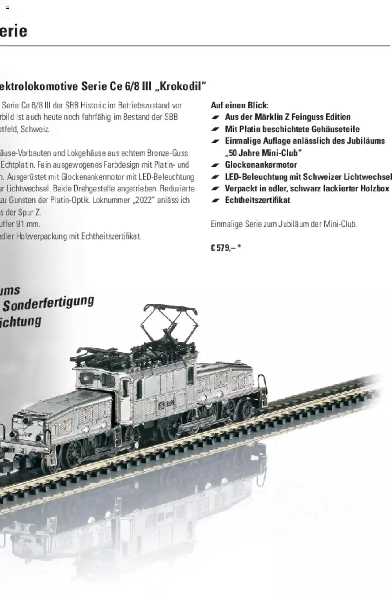 Conrad - Märklin Neuheiten 2022 von 28. März bis 31. Dezember 2023 - Prospekt seite  252