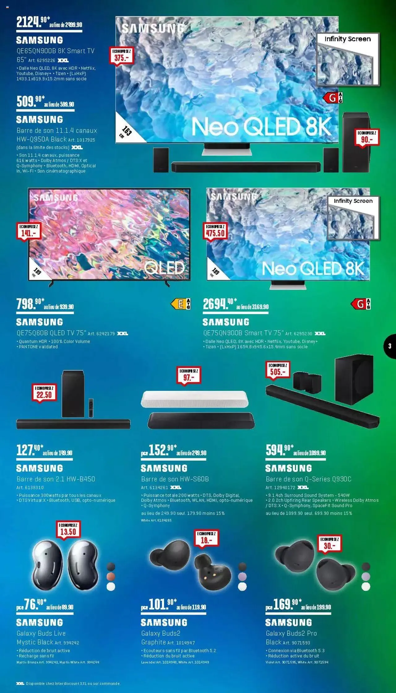 Interdiscount Aktionen FR von 26. Juni bis 31. Dezember 2023 - Prospekt seite 3