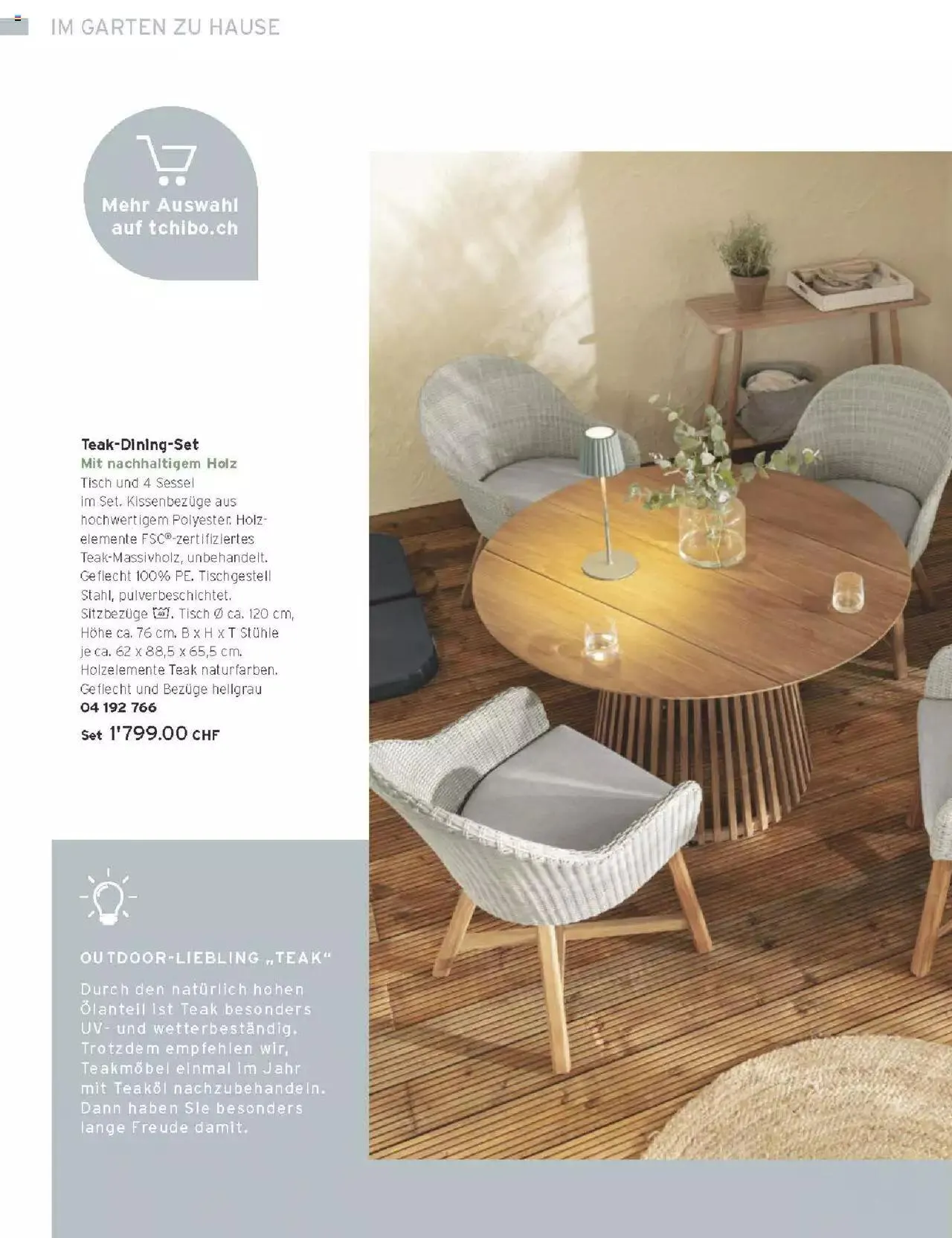 Tchibo Aktionen von 15. März bis 31. Dezember 2024 - Prospekt seite  136