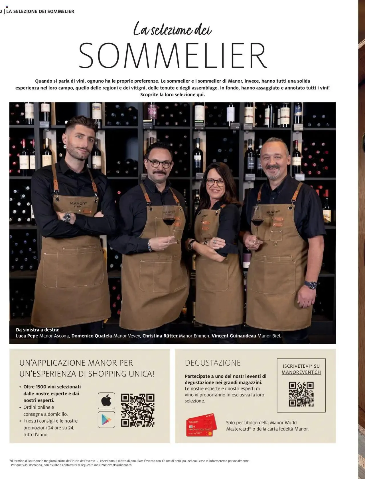 Manor Catalogo dei vini von 8. September bis 6. Oktober 2024 - Prospekt seite  2