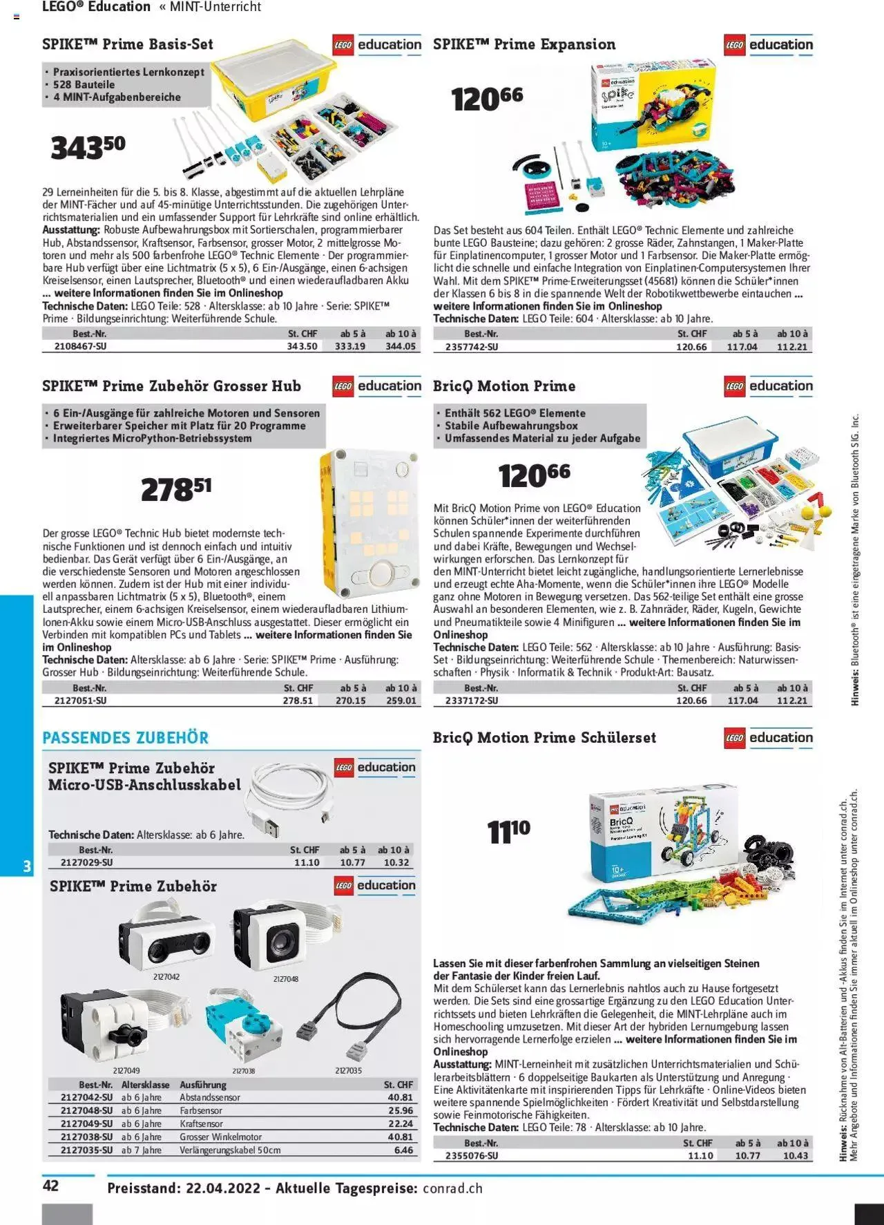 Conrad - Education 2022/23 von 5. Mai bis 31. Dezember 2023 - Prospekt seite 44