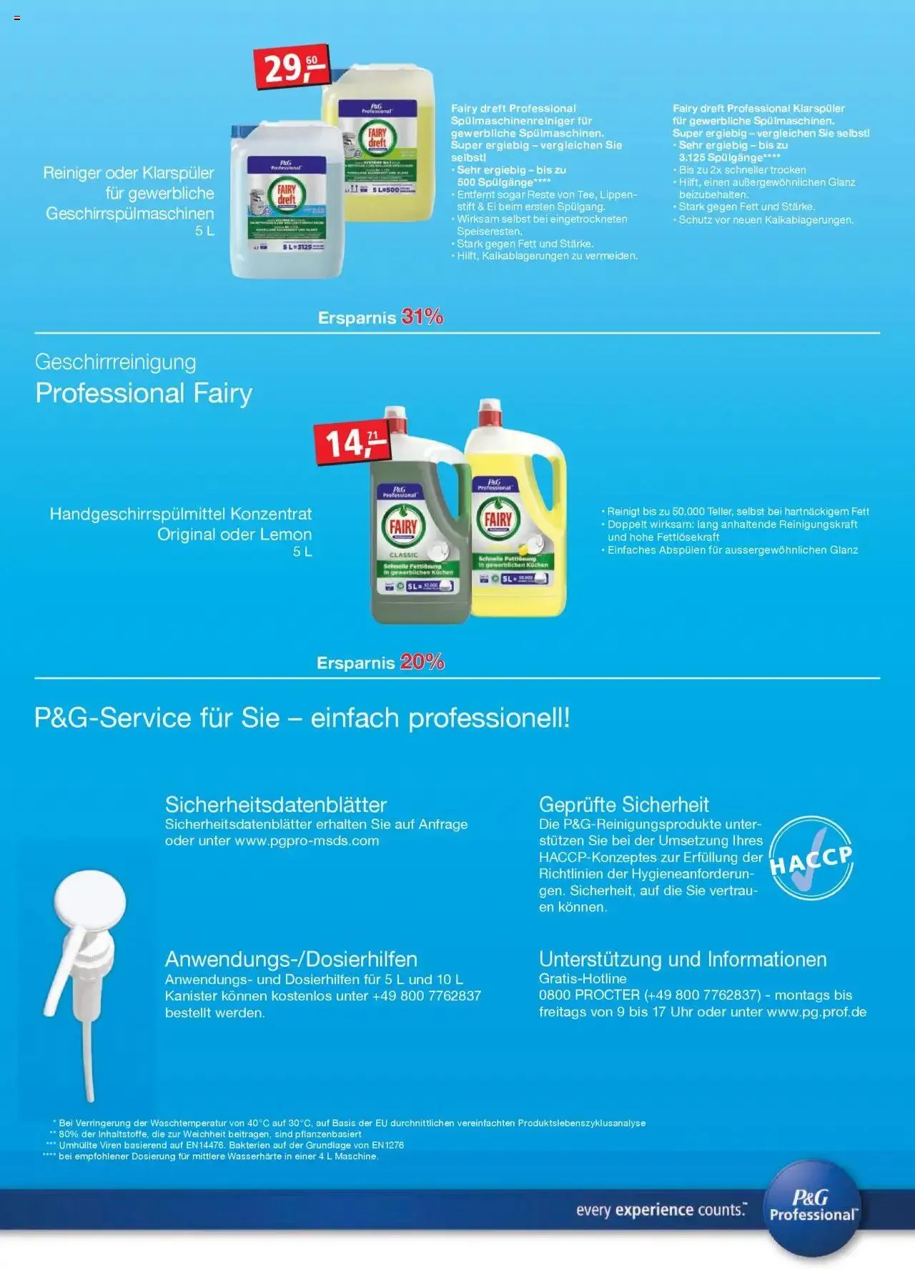 Aligro Aktionen P&G von 9. September bis 5. Oktober 2024 - Prospekt seite 4