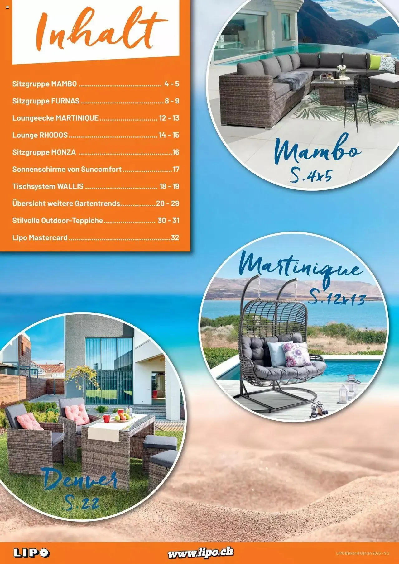 Lipo - Gartenkatalog 2023 von 23. Februar bis 30. September 2023 - Prospekt seite  2