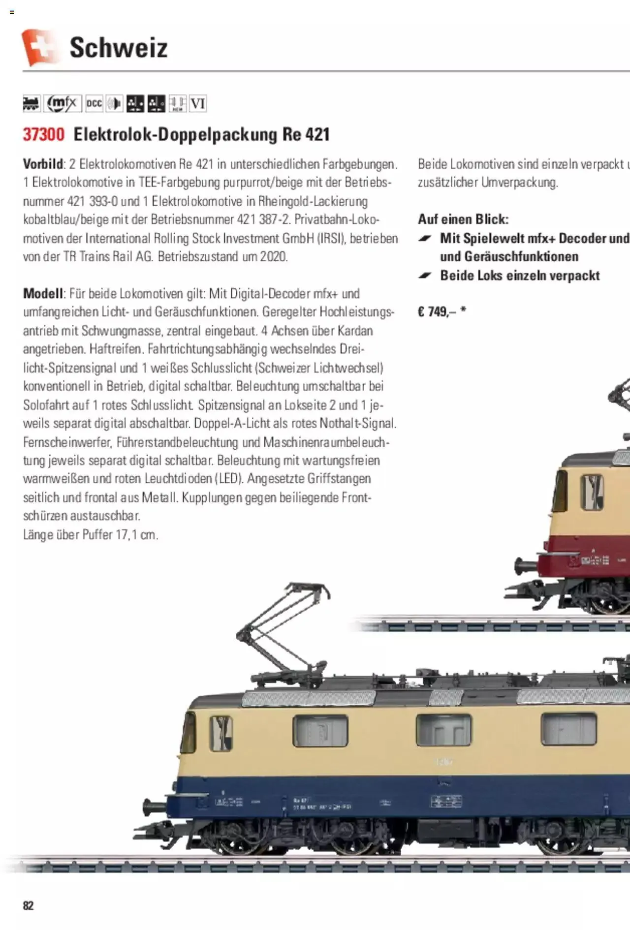 Conrad - Märklin Neuheiten 2022 von 28. März bis 31. Dezember 2023 - Prospekt seite  167